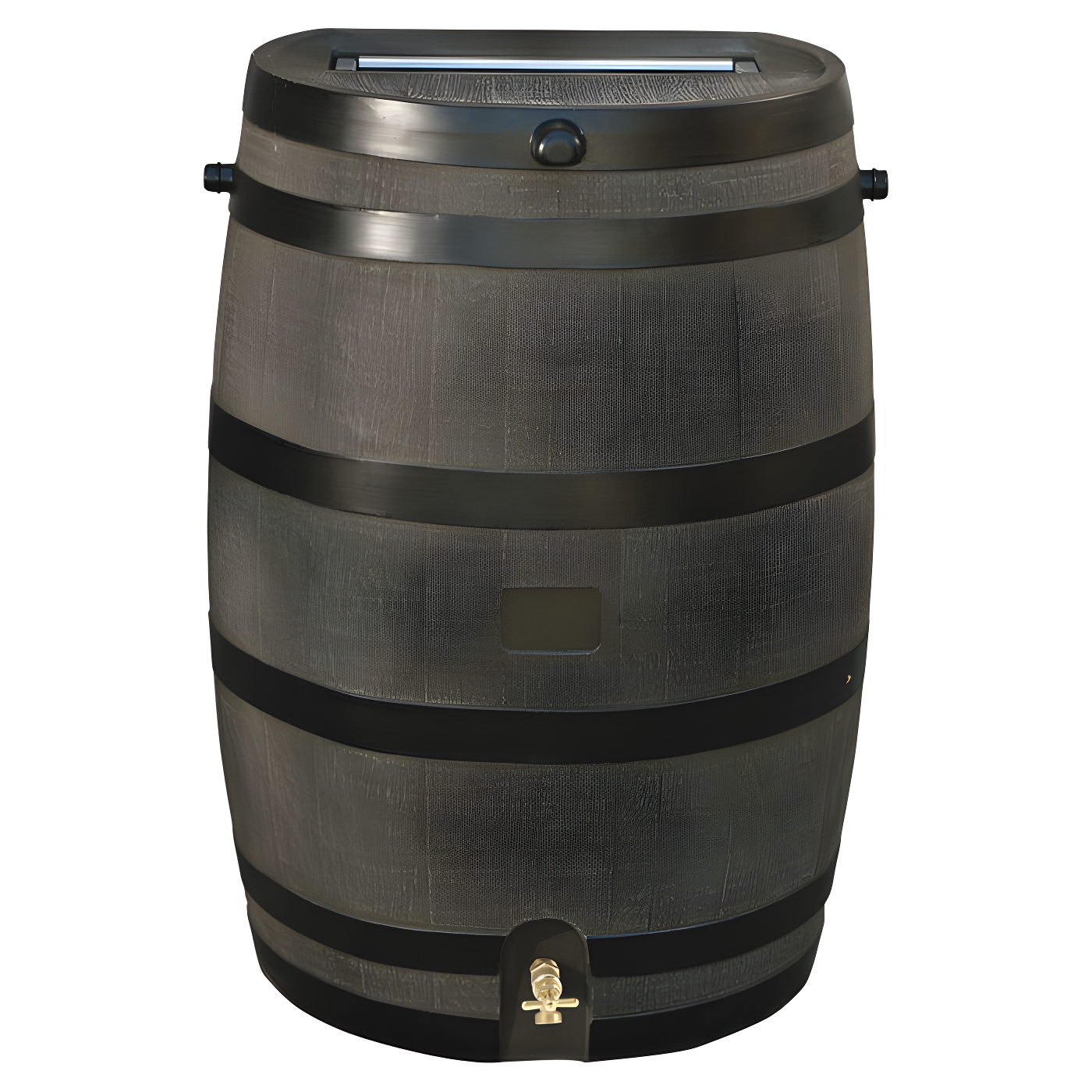 RTS Companies RTS Home Accents 50 Gallon Flat Back Rain Barrel