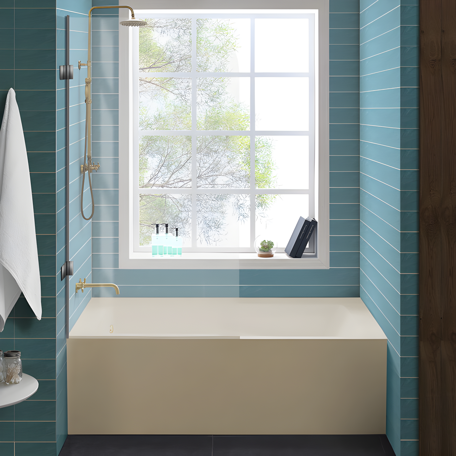 Voltaire 54" x 30" Alcove Bathtub with Apron