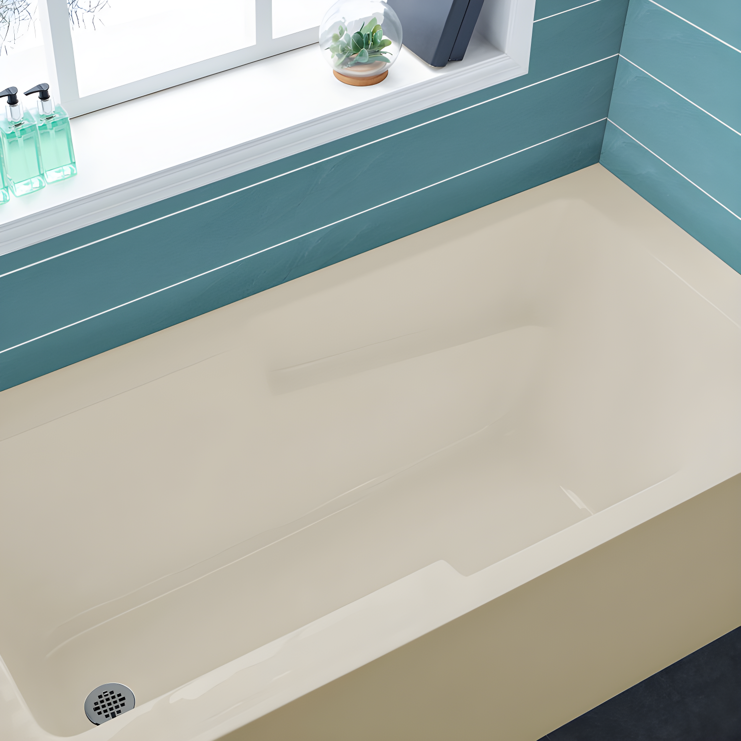 Voltaire 54" x 30" Alcove Bathtub with Apron