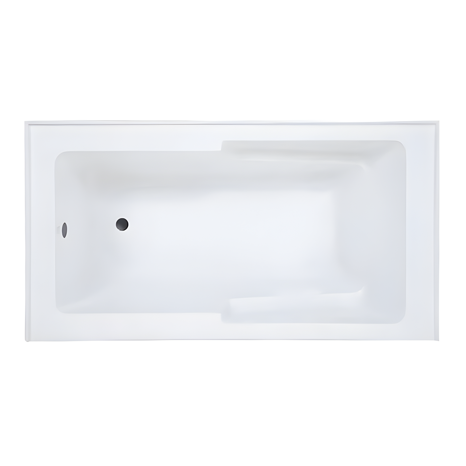 Voltaire 54" x 30" Alcove Bathtub with Apron