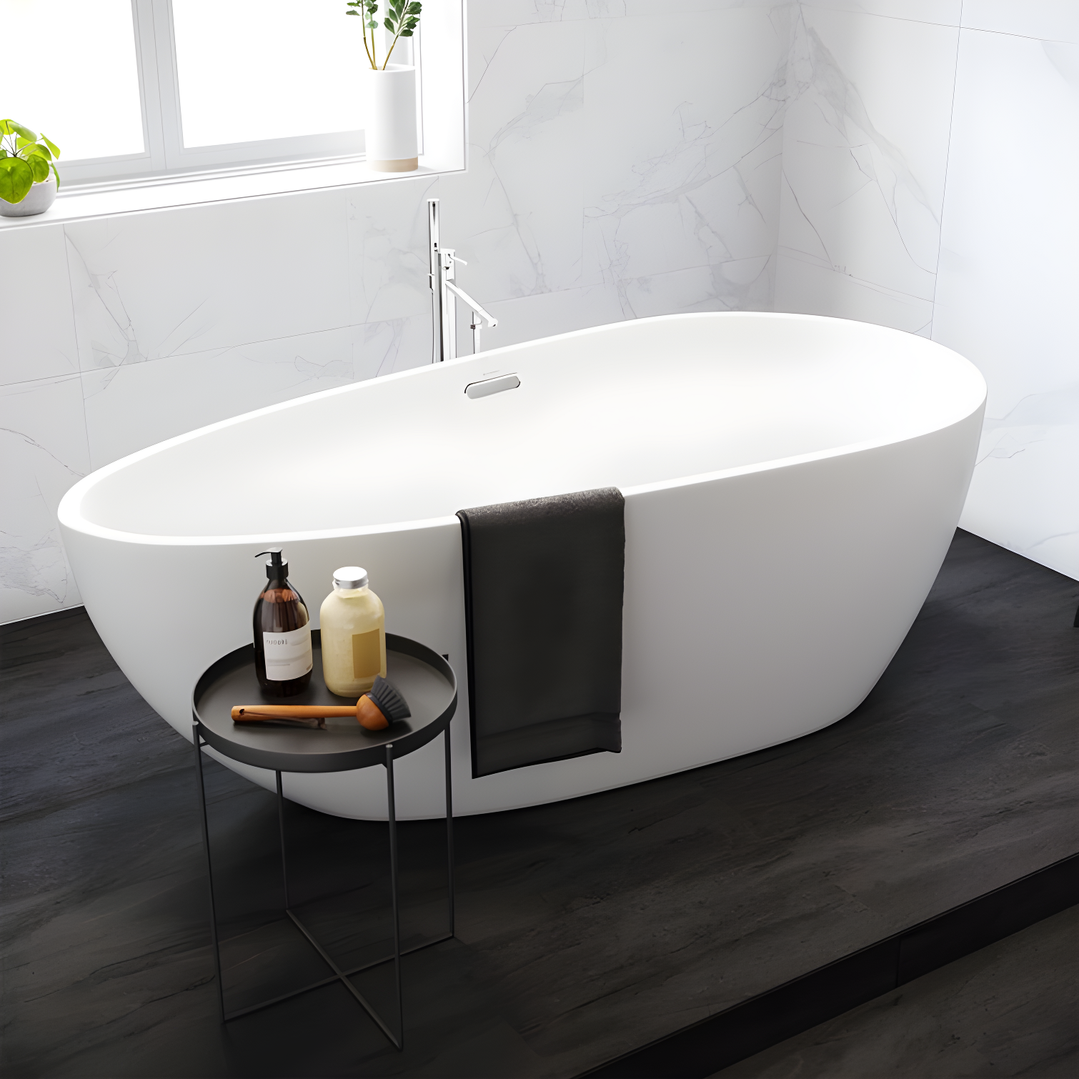 Voltaire 54" x 30" Alcove Bathtub with Apron
