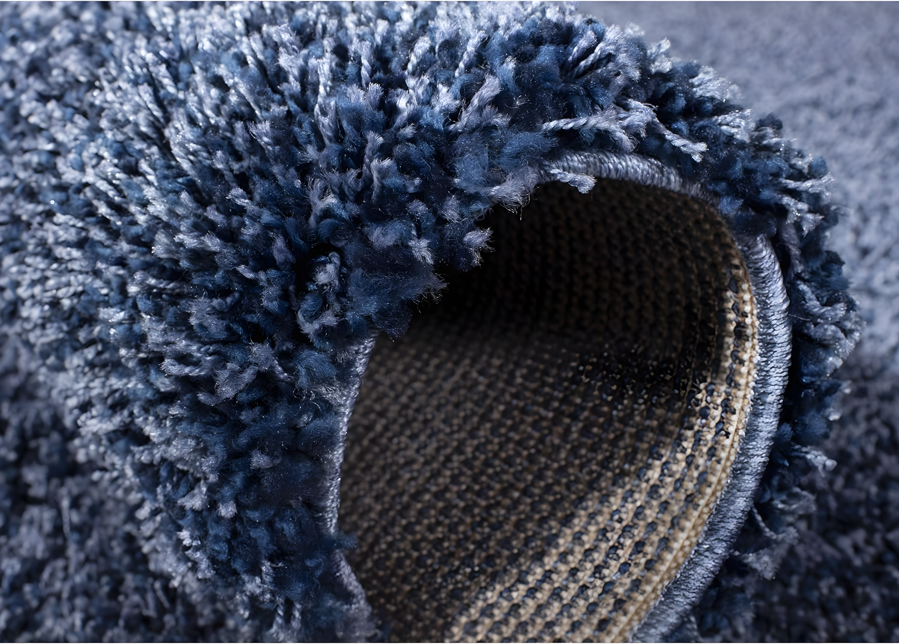 Shag SG151 Power Loomed Indoor Area Rug - Navy - 8'6"x12' - Safavieh.