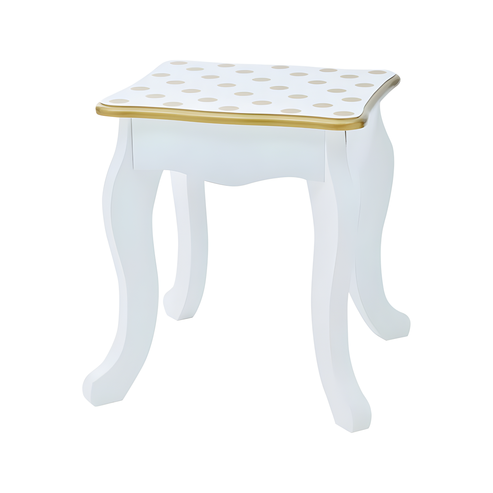 Teamson Kids Gisele Wooden Polka Dot 2-pc. Play Vanity for Accessories