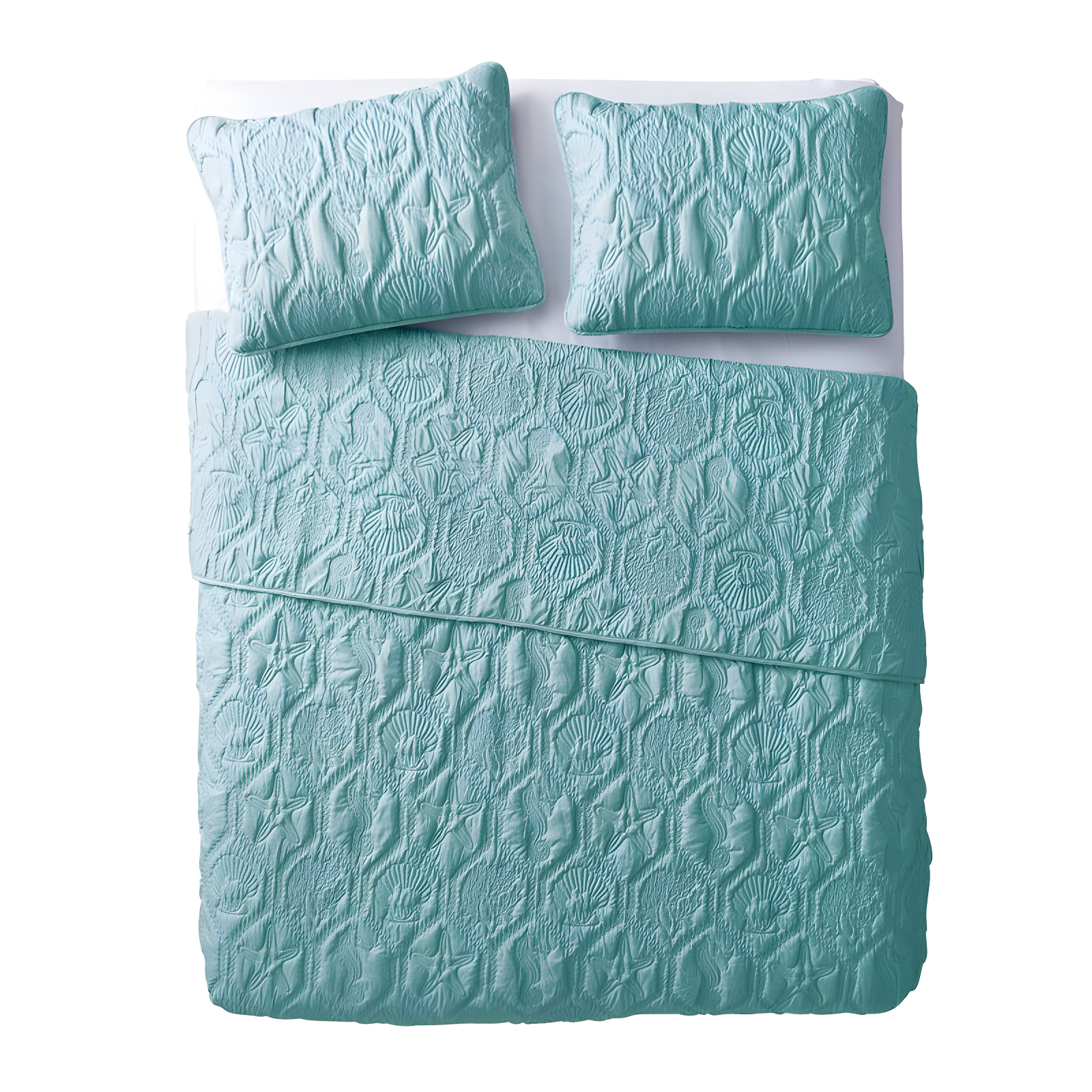 VCNY Shore 3-Piece Embossed Quilt Set & Reviews | Wayfair