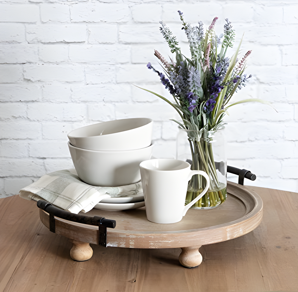 Kelly Clarkson Home Lucia Wood Tray