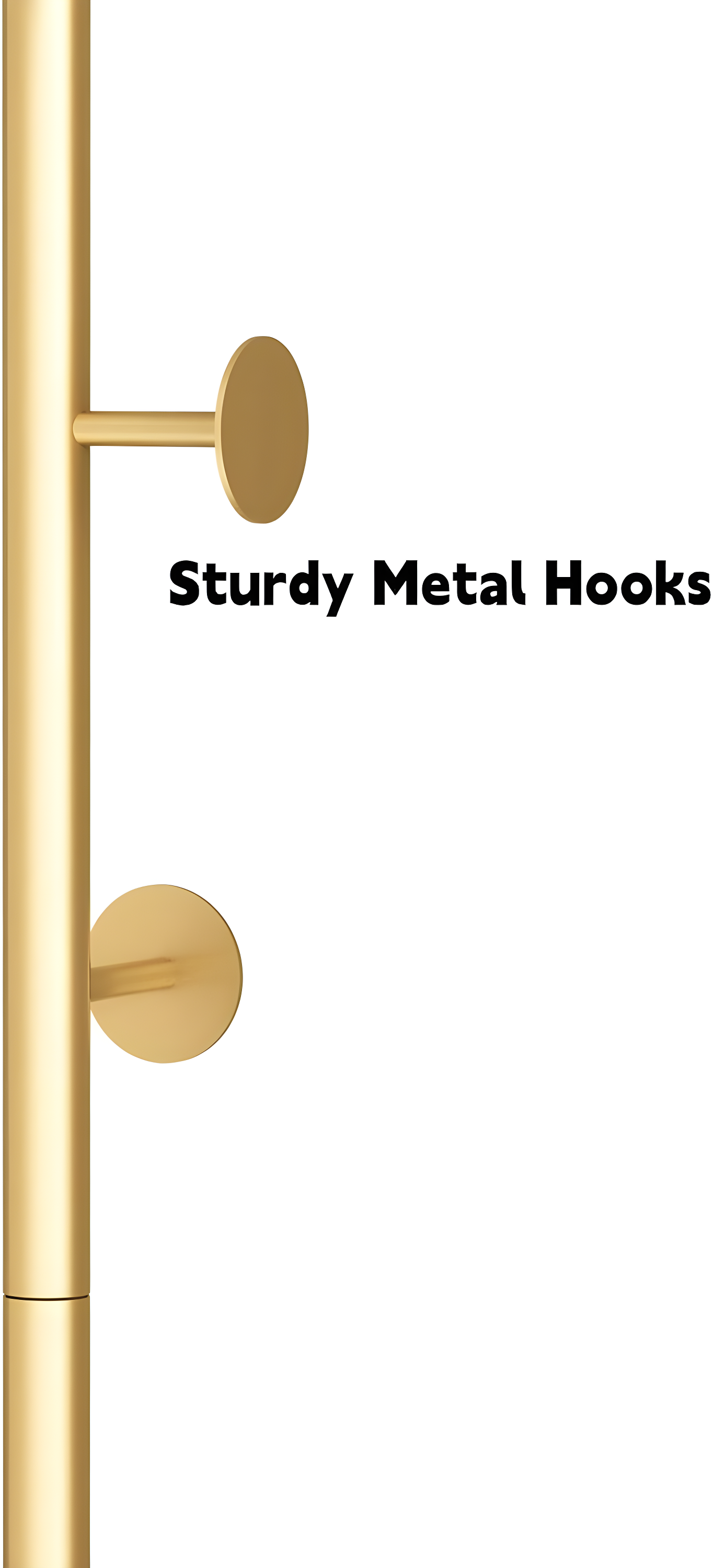 Clothing Rack, Clothes Rack with Shelf, Freestanding Coat Rack,Coat Hanger Stand with Hooks for Home