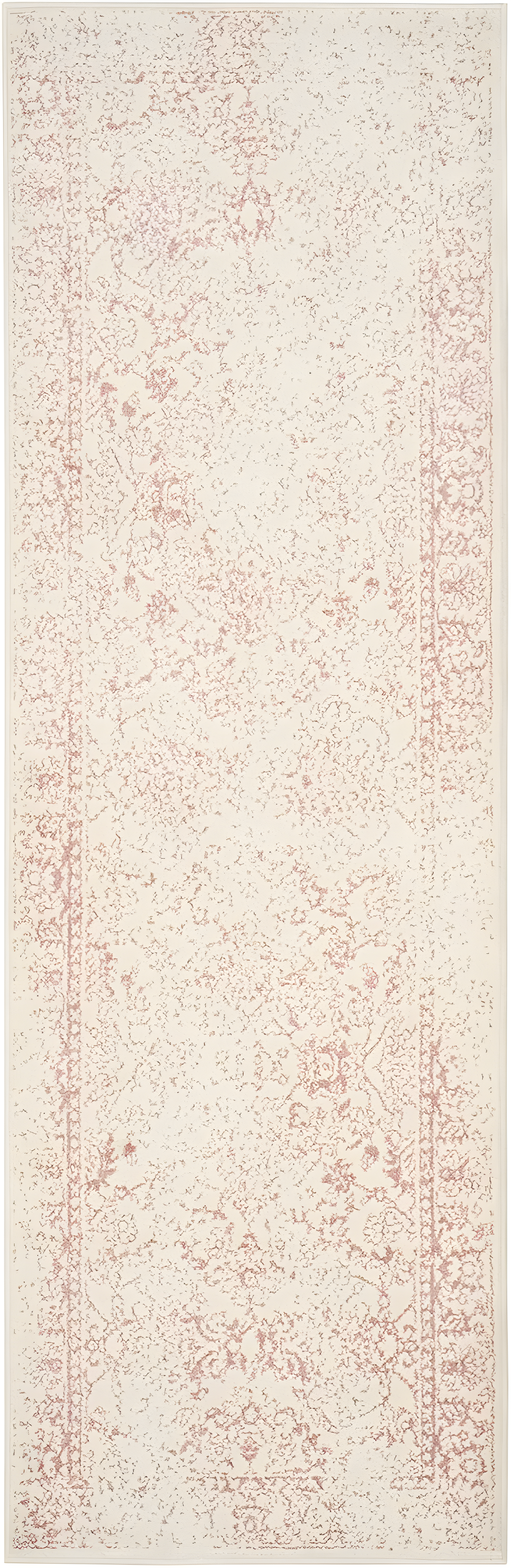 Adirondack ADR109 Machine Made Indoor Runner - Ivory/Rose - 2'6"x6' - Safavieh