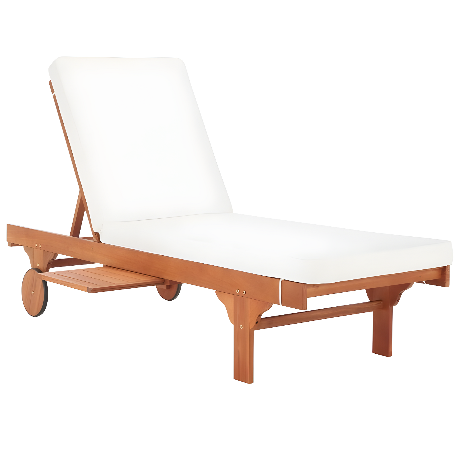 Newport Lounge Chair - Outdoor - PAT7022 - Natural/Beige -Safavieh