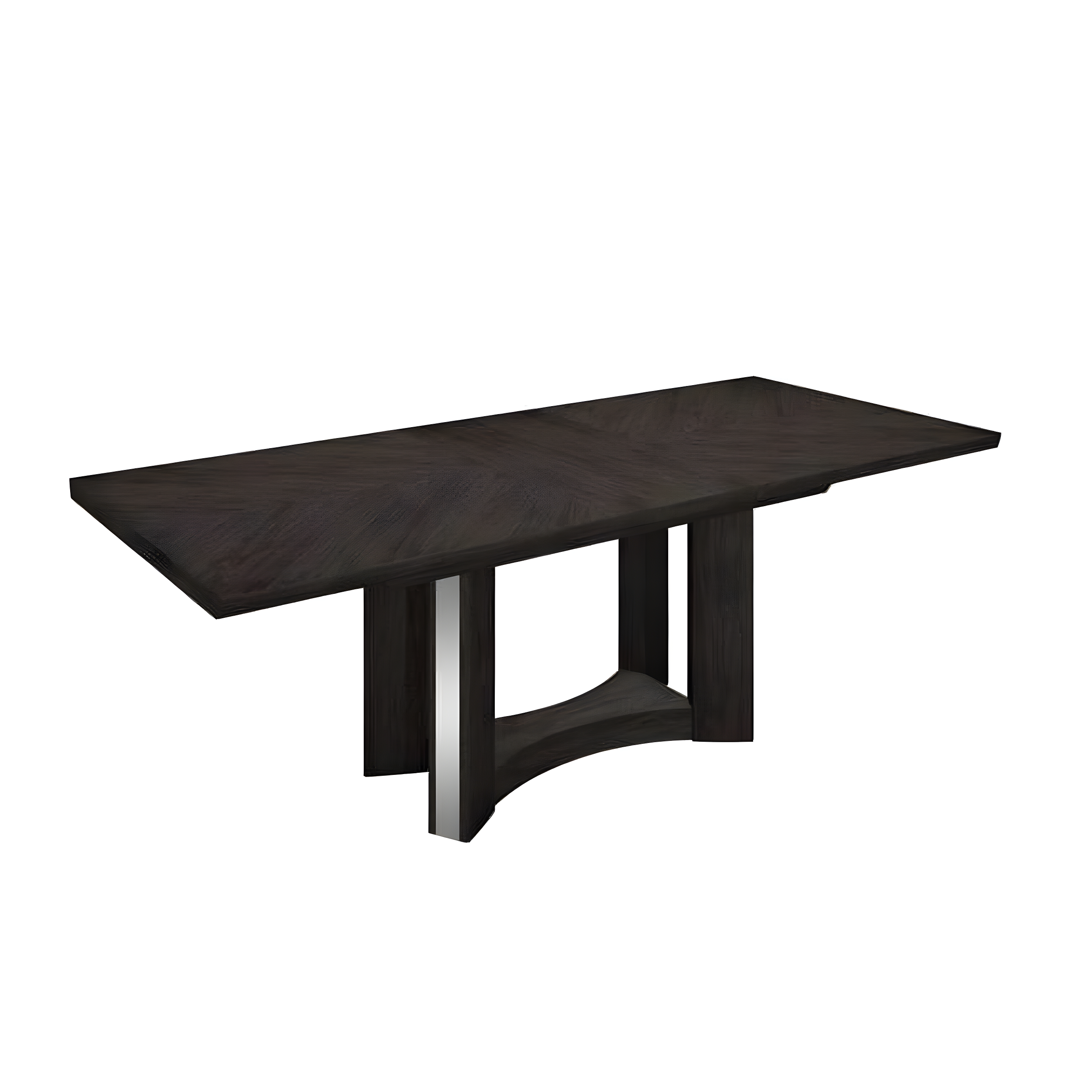 98" X 43" X 30" Gray  Dining Table