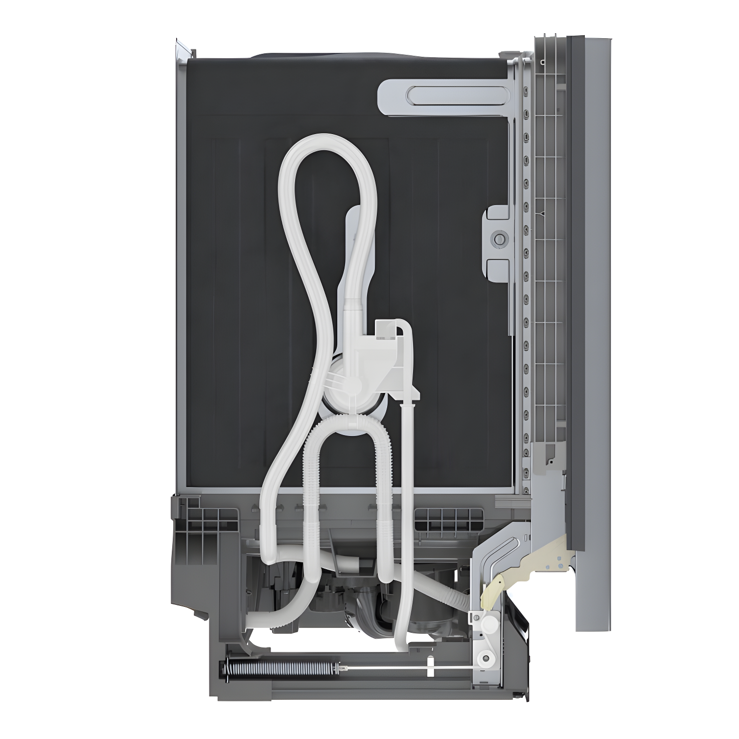 Bosch 800 Series 24" Front Control Built-In Dishwasher with Hybrid Tub SHE3AEM5N