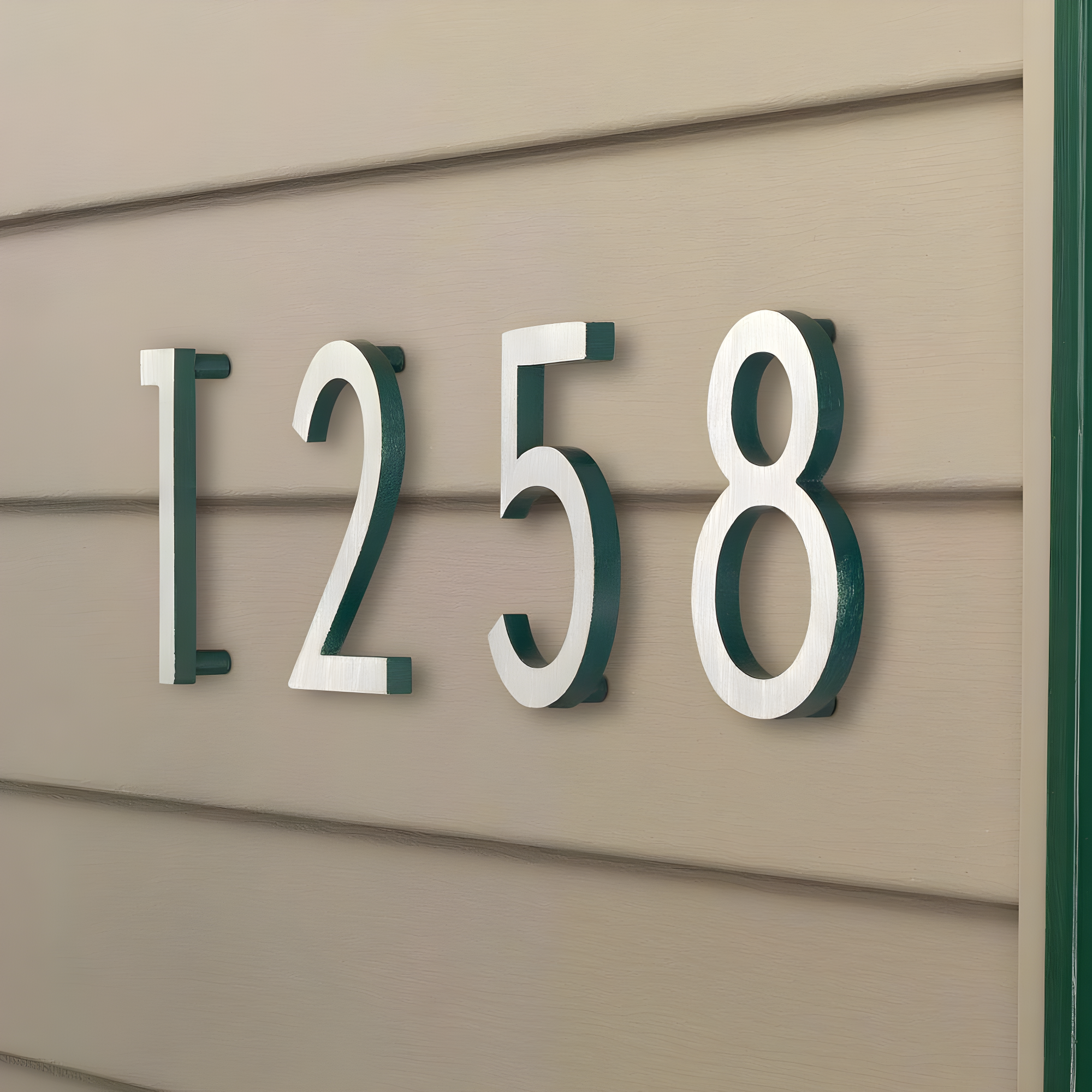 8'' H Metal House Number