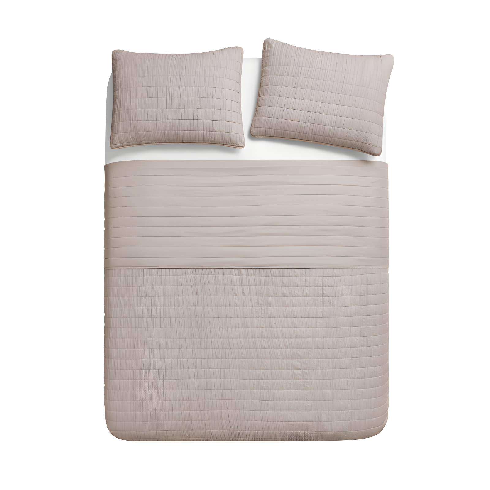 Swift Home Ultra Soft Crinkle Washed Microfiber 3-Piece Quilt Set
