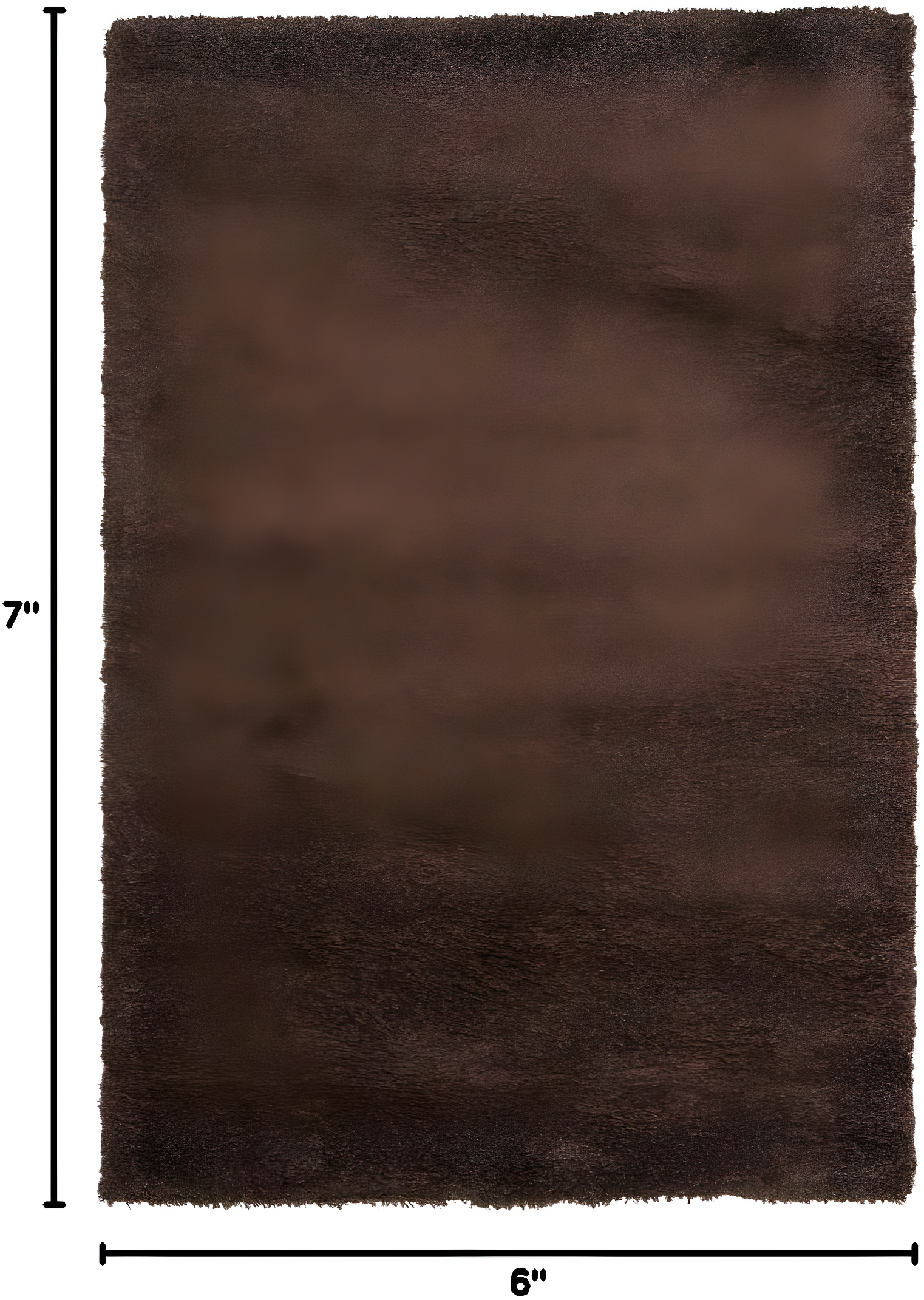 Shag SG151 Power Loomed Indoor Area Rug - Brown - 5'3"x7'6" - Safavieh.