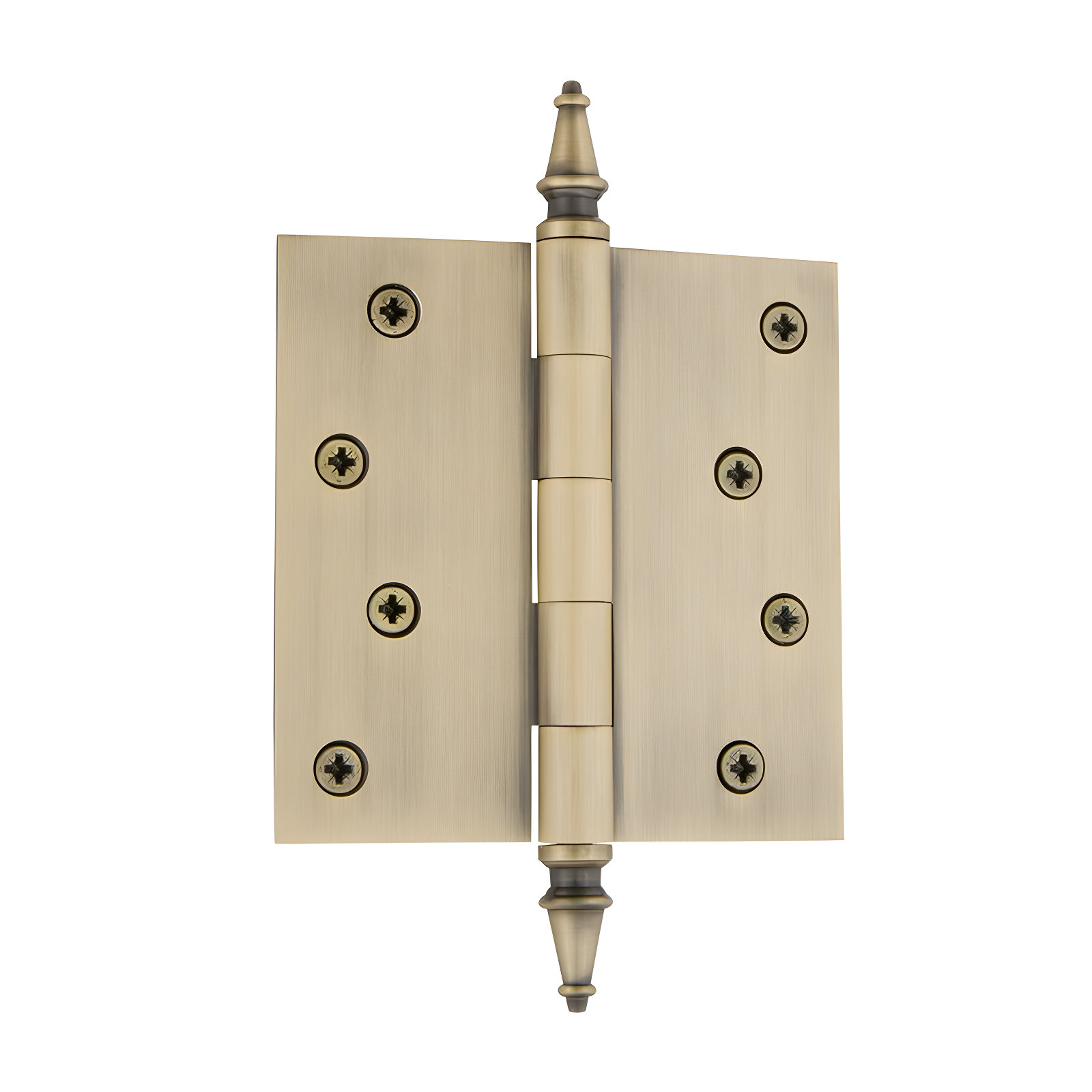 Nostalgic Warehouse 4" x 4" Ball Tip Residential Hinge with Square Corners