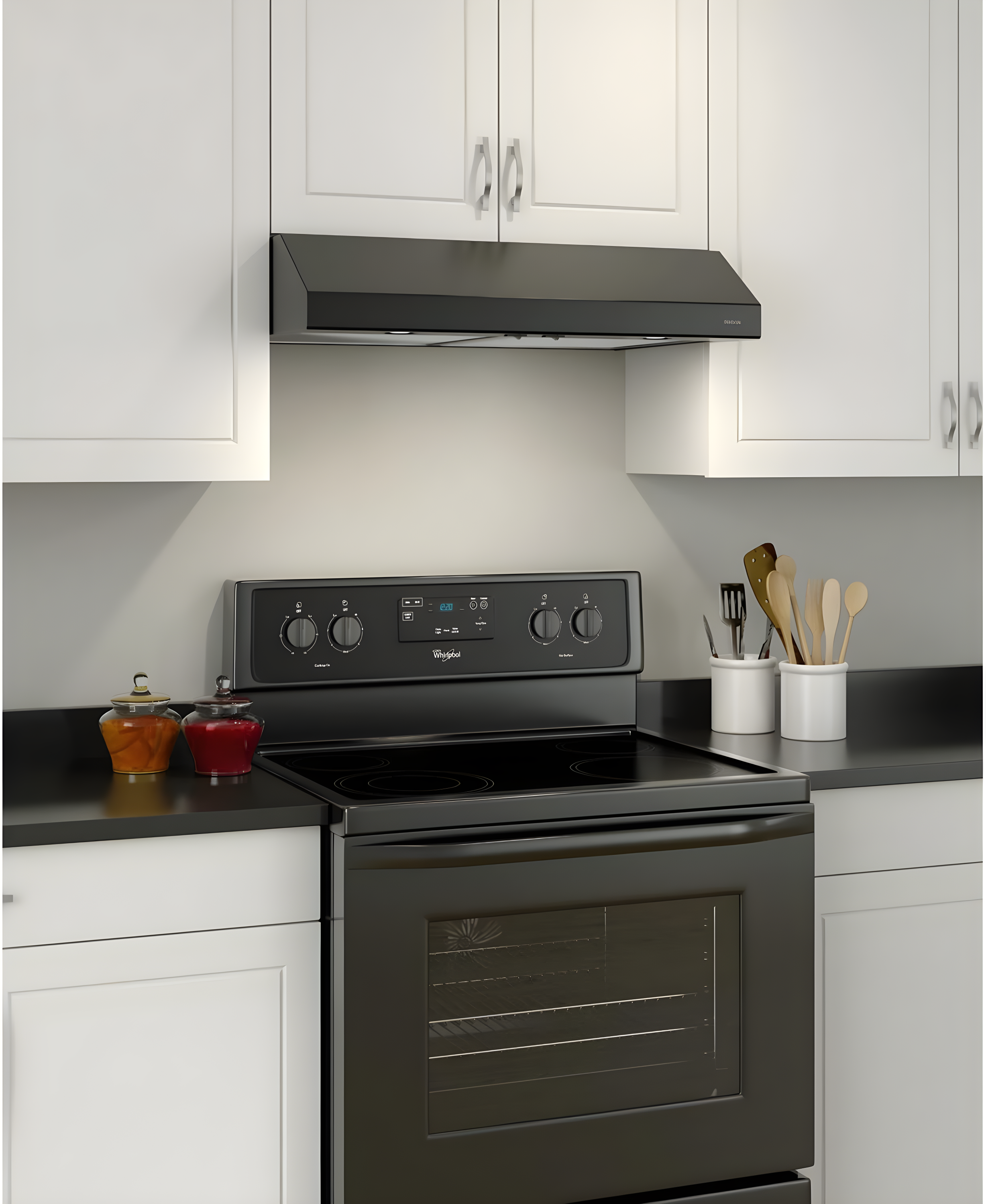 Broan NuTone 24" Steel 250 CFM Convertible Under Cabinet Range Hood with Mesh Filter