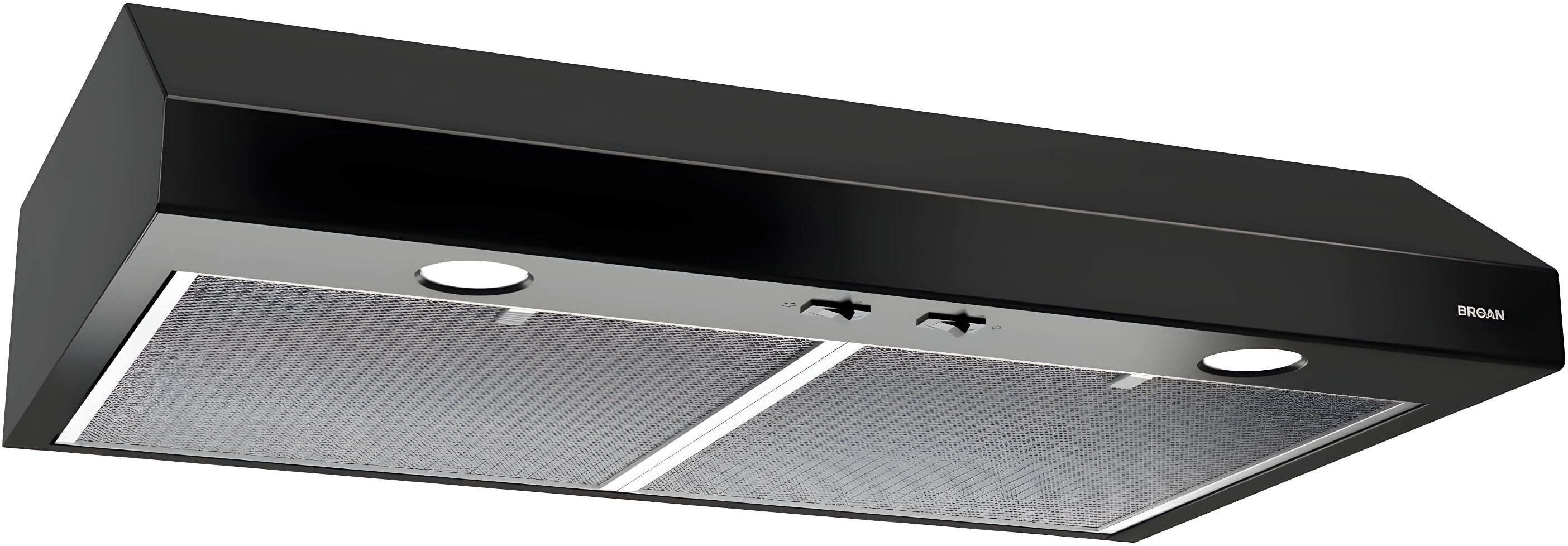 Broan NuTone 24" Steel 250 CFM Convertible Under Cabinet Range Hood with Mesh Filter