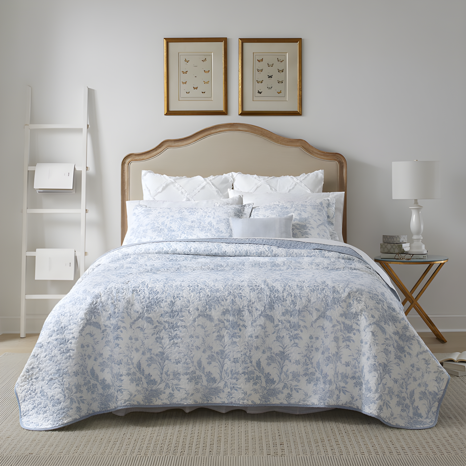 Laura Ashley Amberley Reversible Cotton Quilt Set
