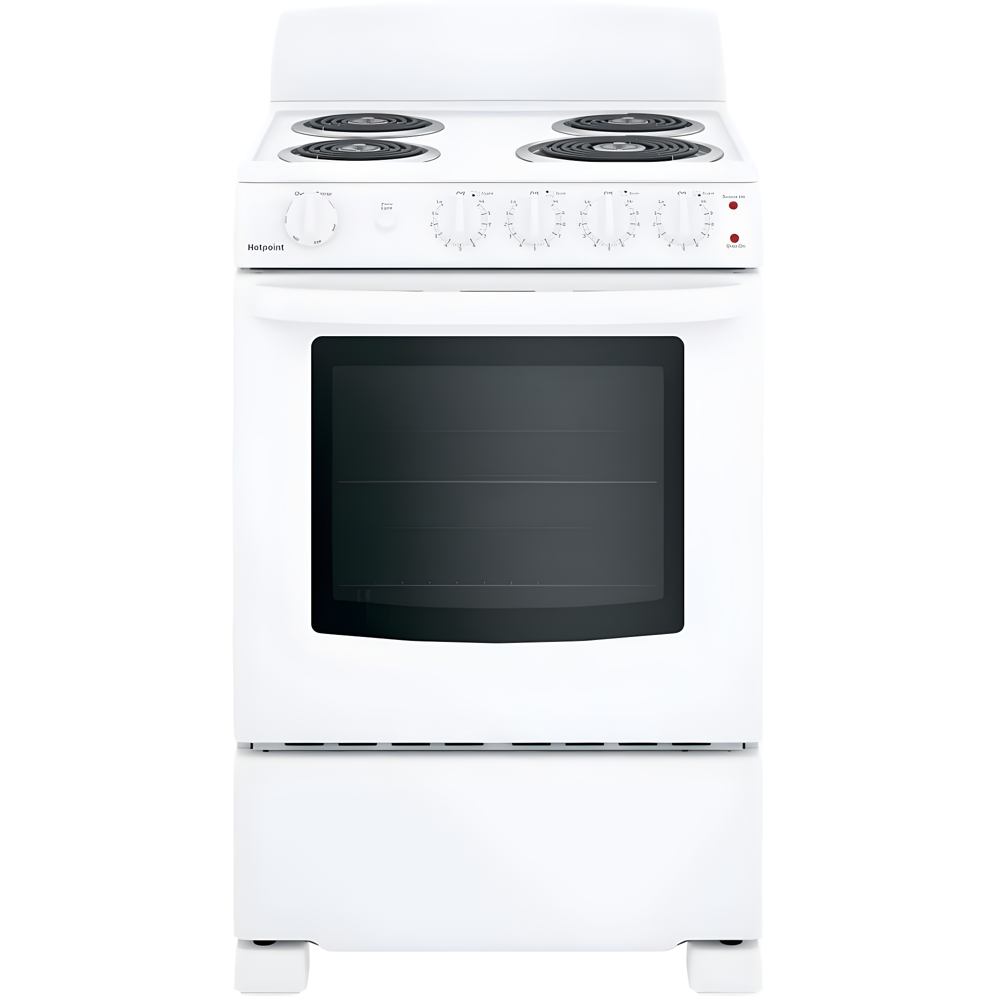 Hotpoint 24" 2.9 cu. ft. Freestanding Electric Range RAS240DMWW