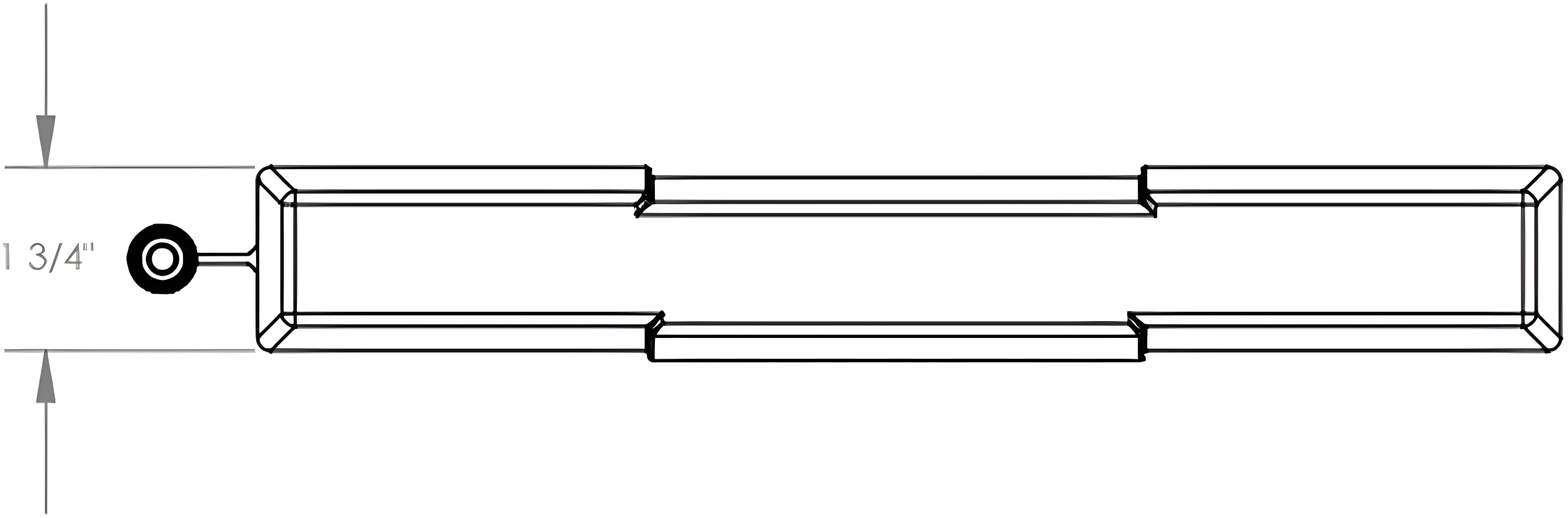 8.8'' H x 14'' W Composite Lawn Edging
