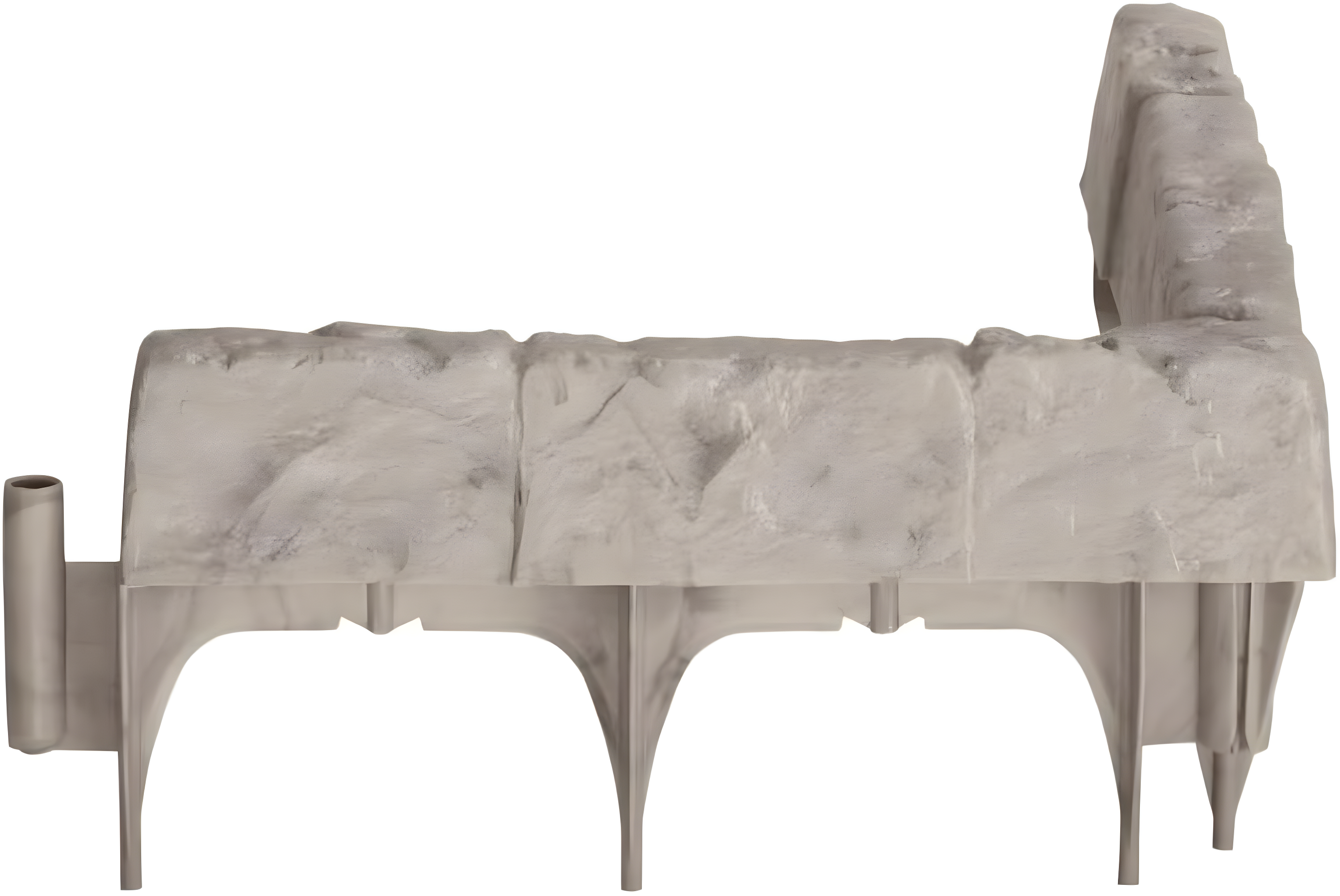 8.8'' H x 14'' W Composite Lawn Edging