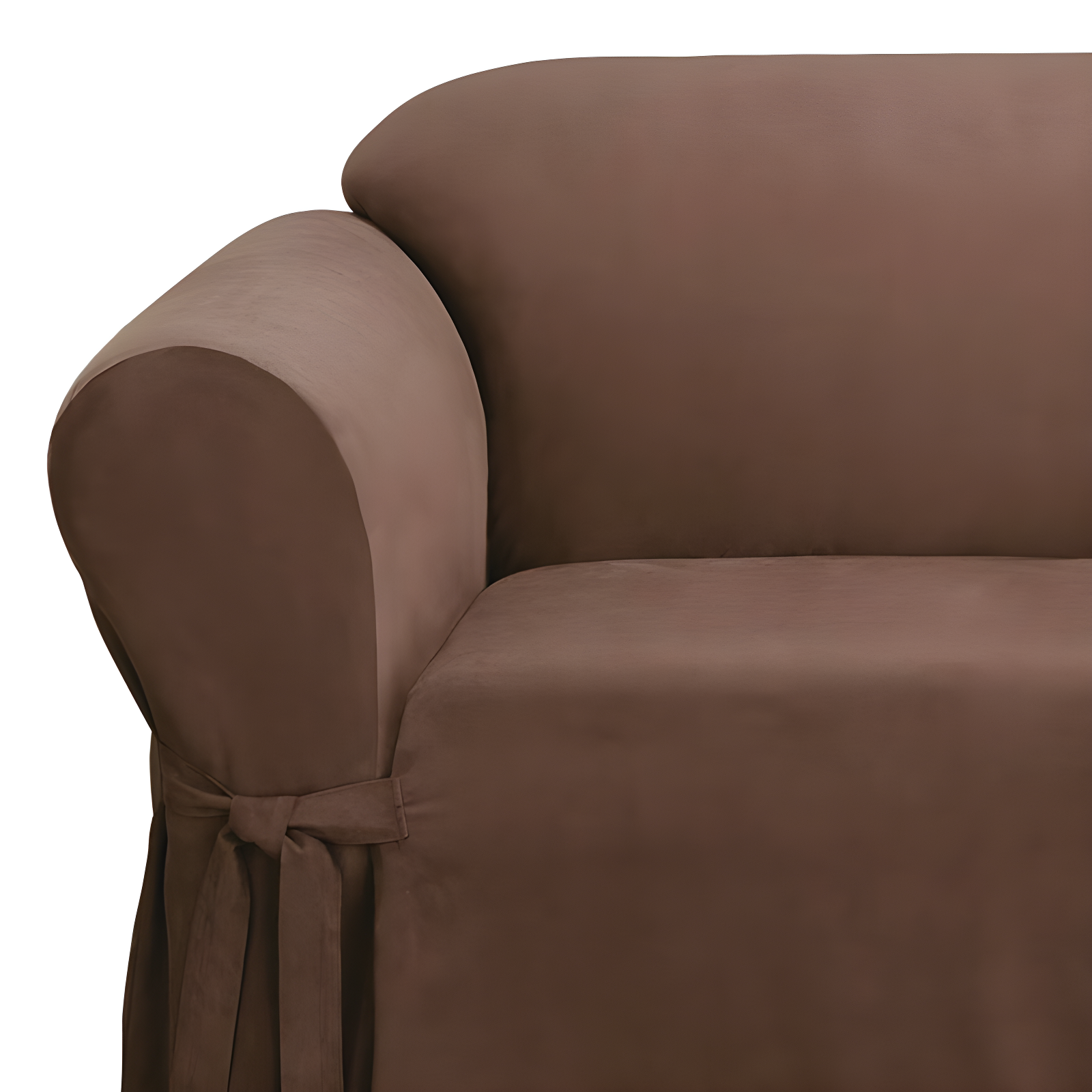 Sure Fit Soft Suede Box Cushion Sofa Slipcover