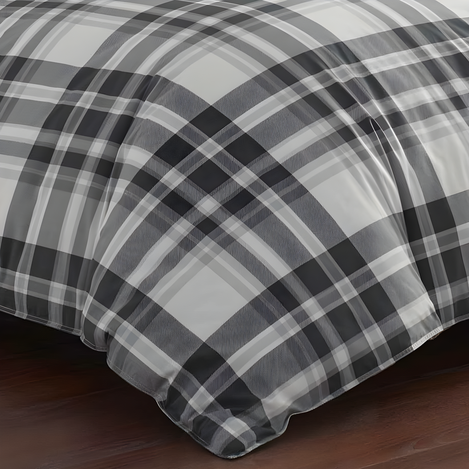 Eddie Bauer Coal Creek Plaid Cotton Comforter Set