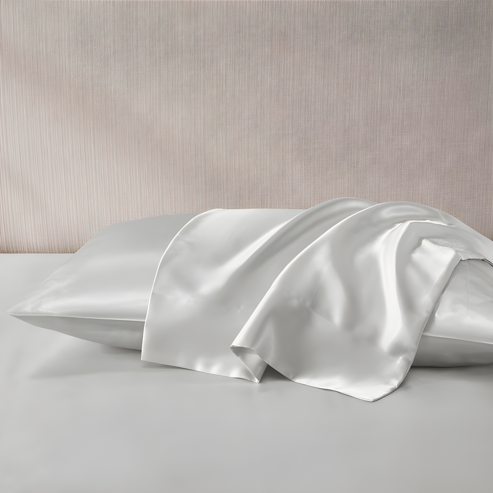 Madison Park Essentials Satin Luxury 2PC Pillowcases (Set of 2)