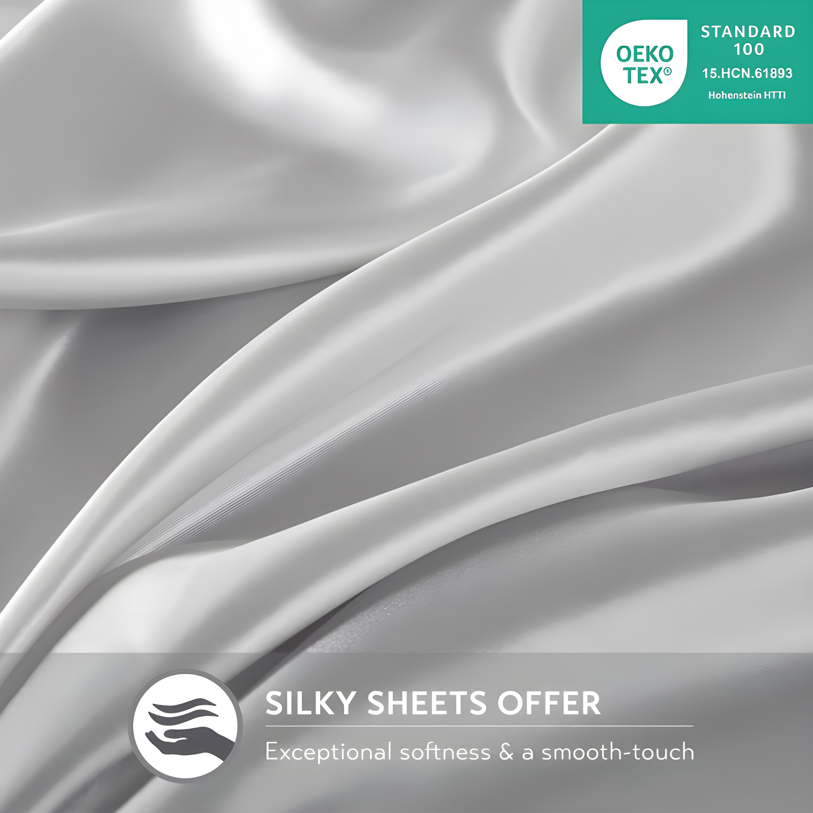 Madison Park Essentials Satin Luxury 2PC Pillowcases (Set of 2)