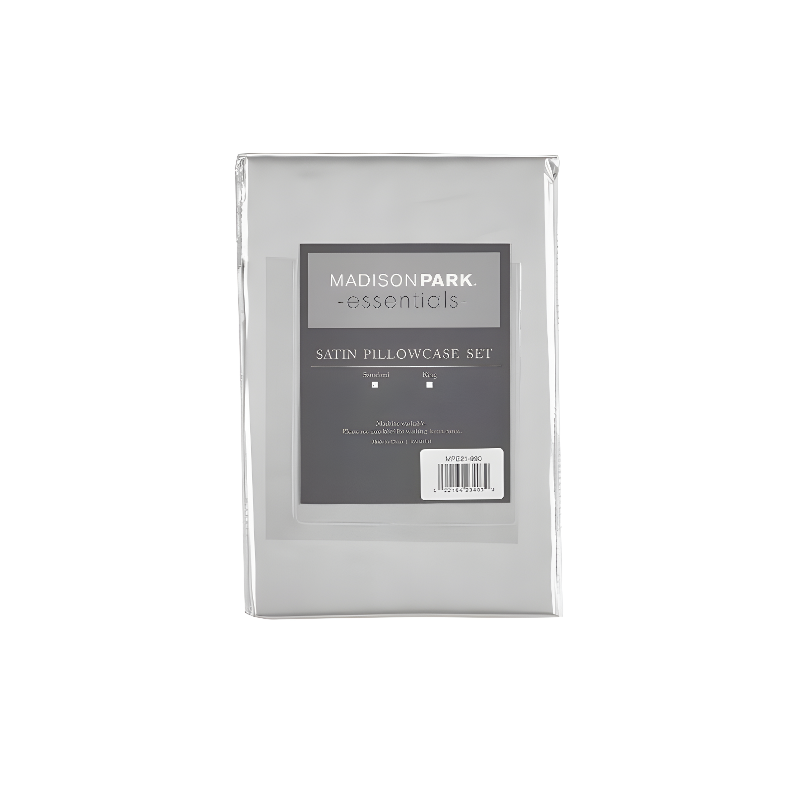 Madison Park Essentials Satin Luxury 2PC Pillowcases (Set of 2)