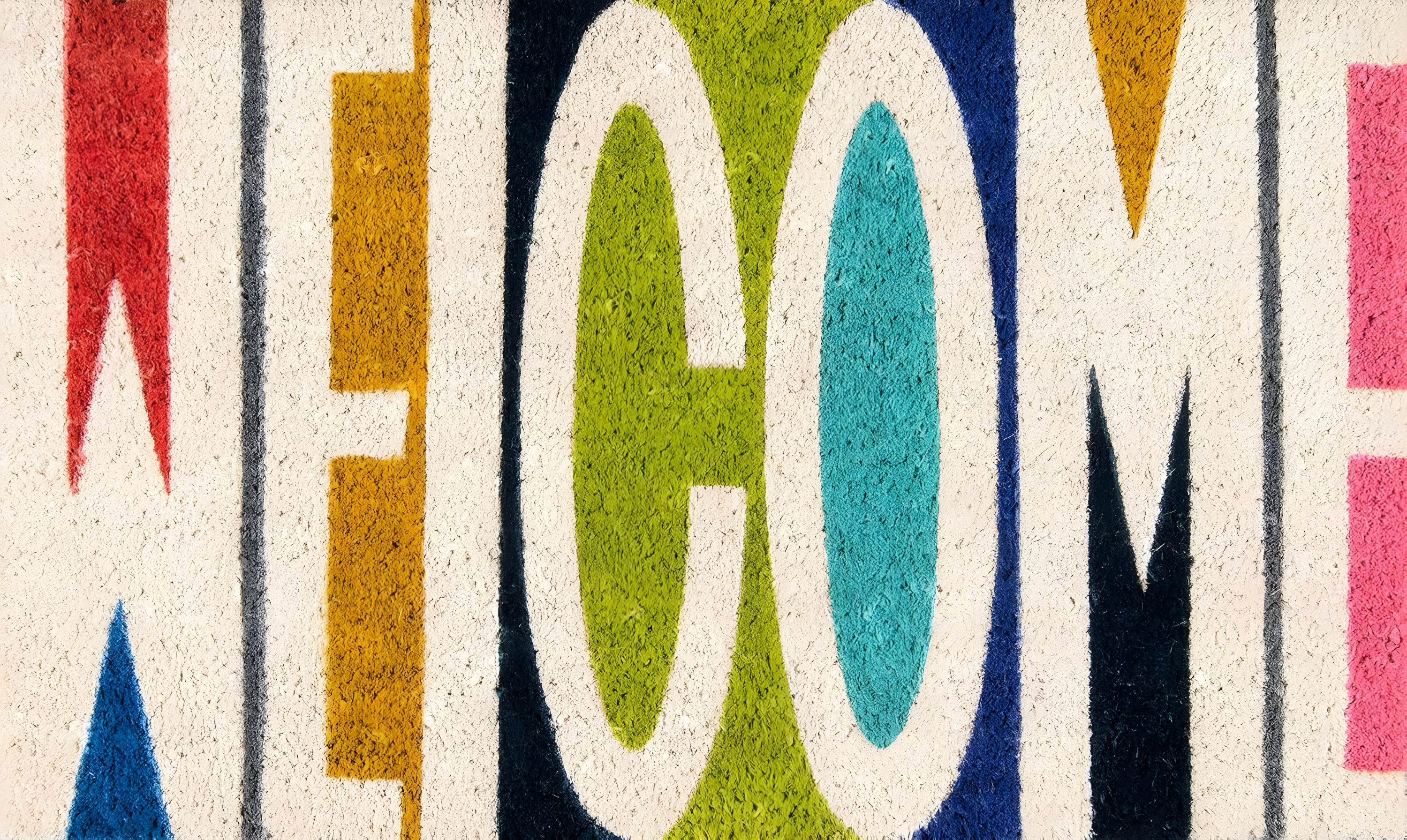 Aloha Non-Slip Outdoor Doormat