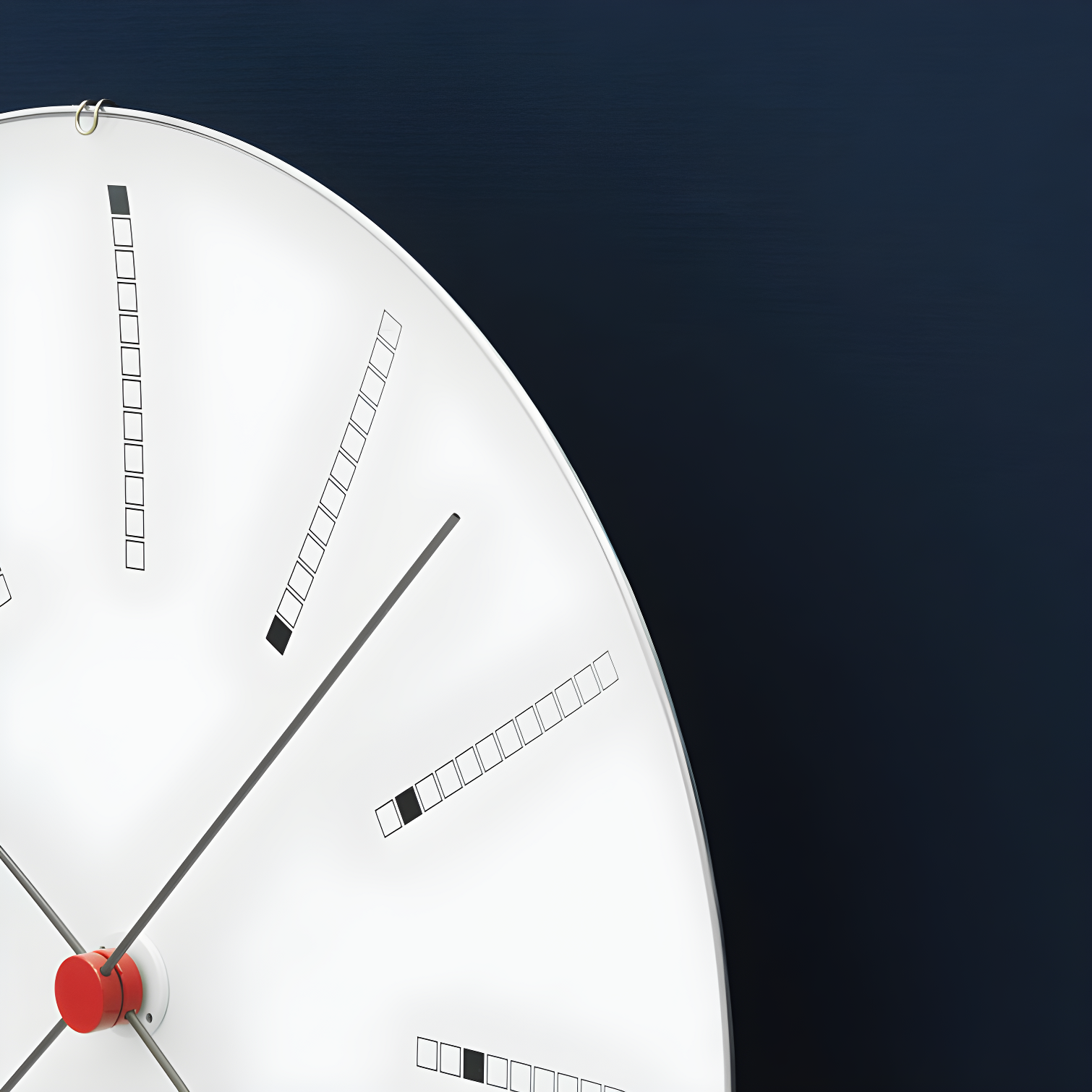 Bankers Metal Wall Clock