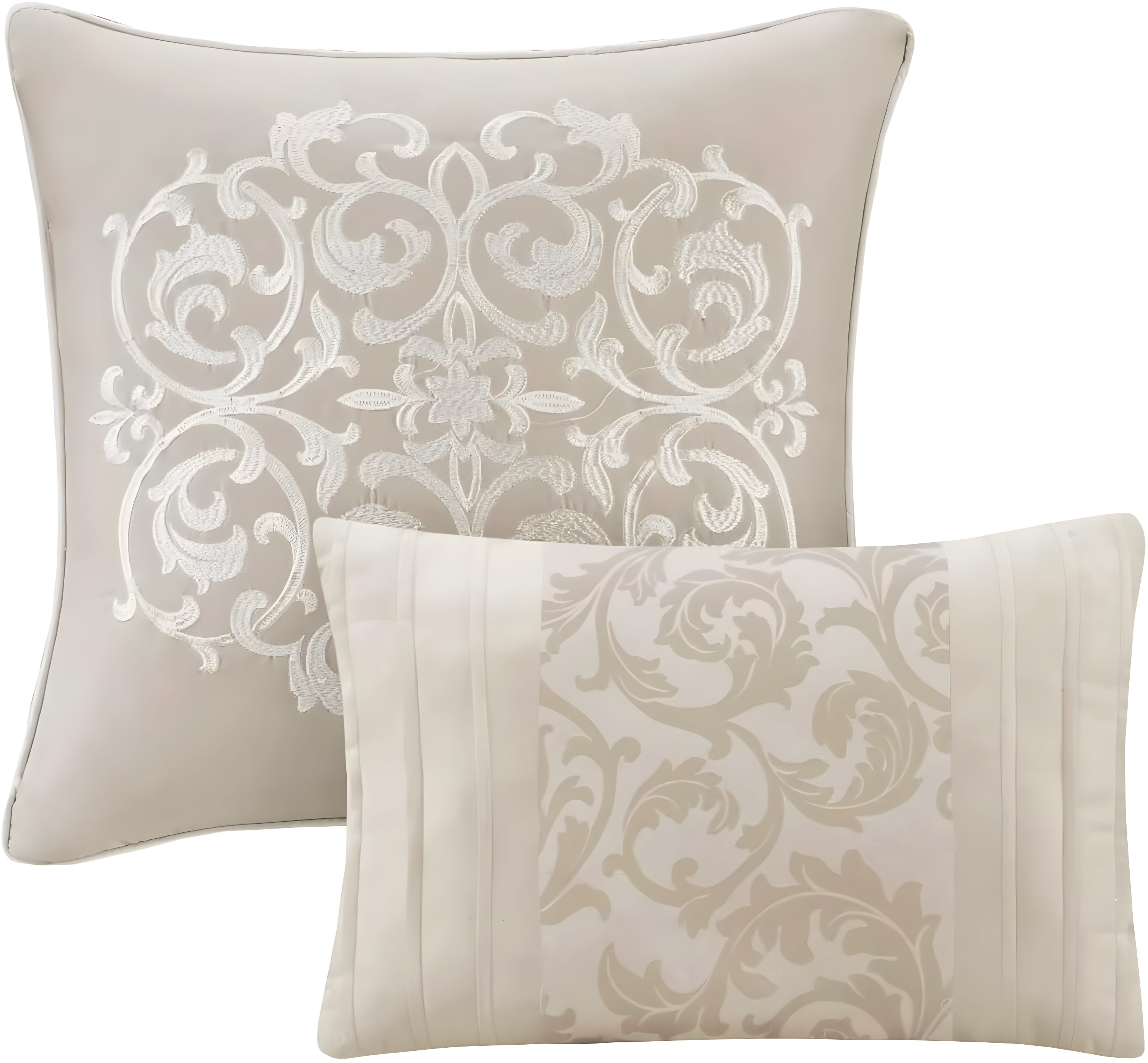 Ramsey Embroidered 8 Piece Comforter Set