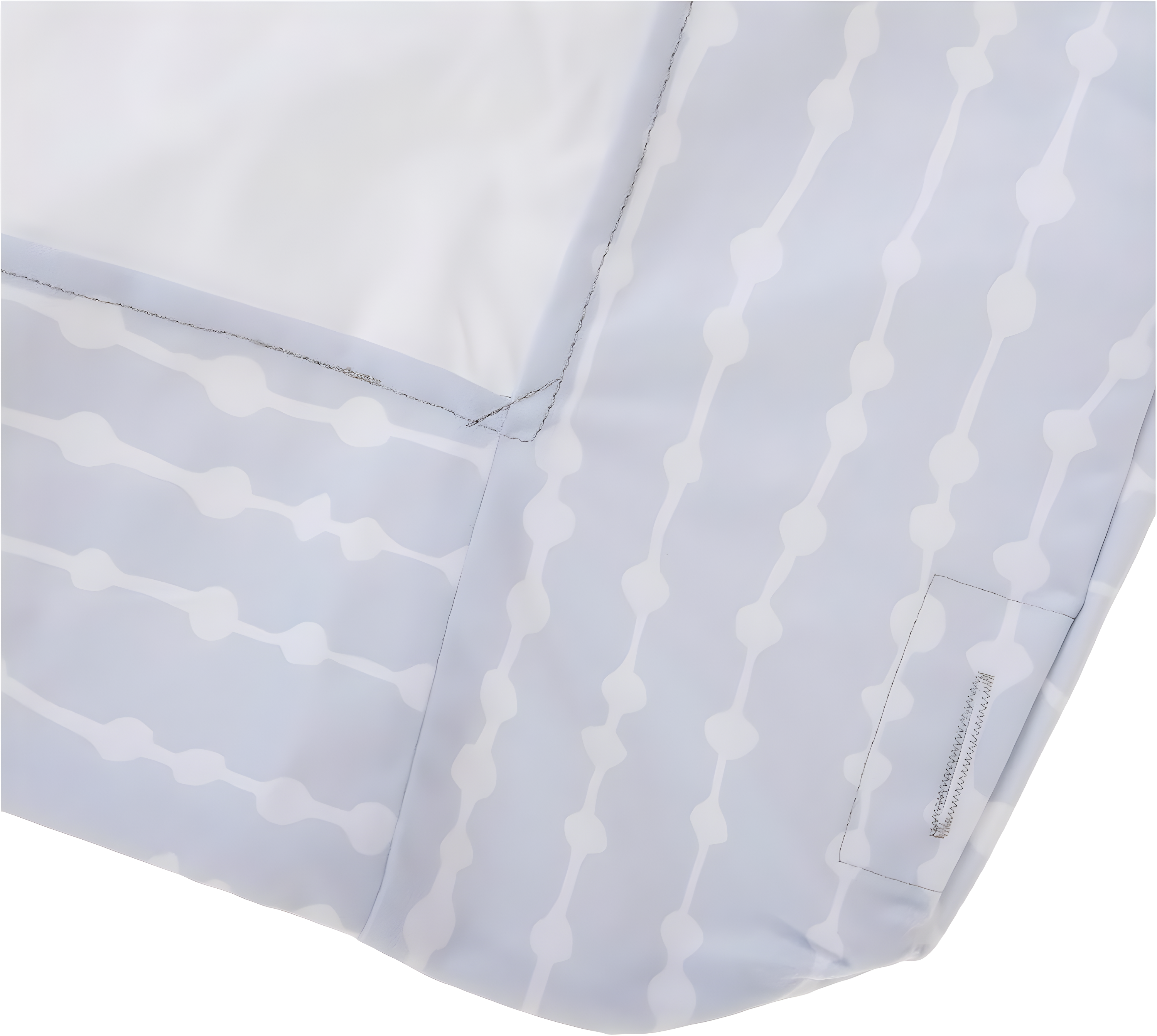 4moms Breeze Waterproof Playard Sheet - Gray Beads