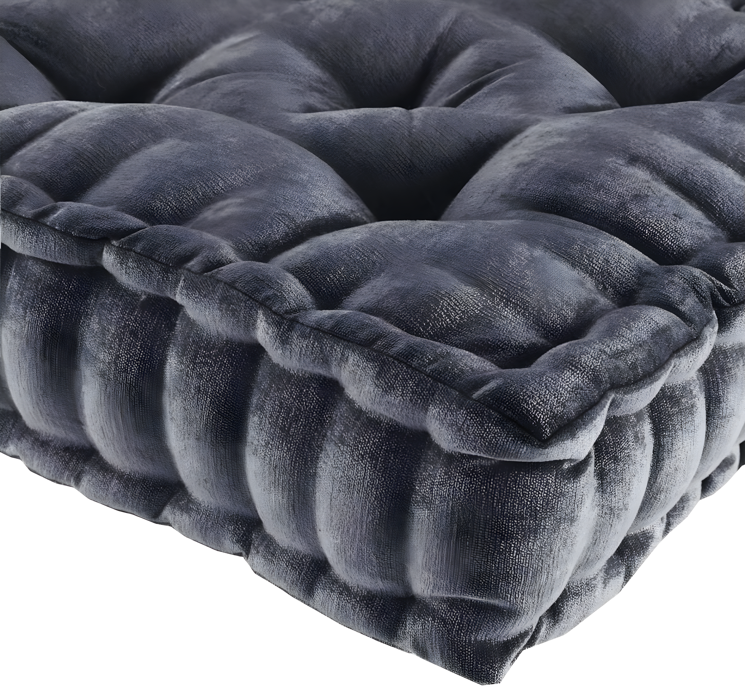Intelligent Design Azza Poly Chenille Square Floor Pillow Cushion