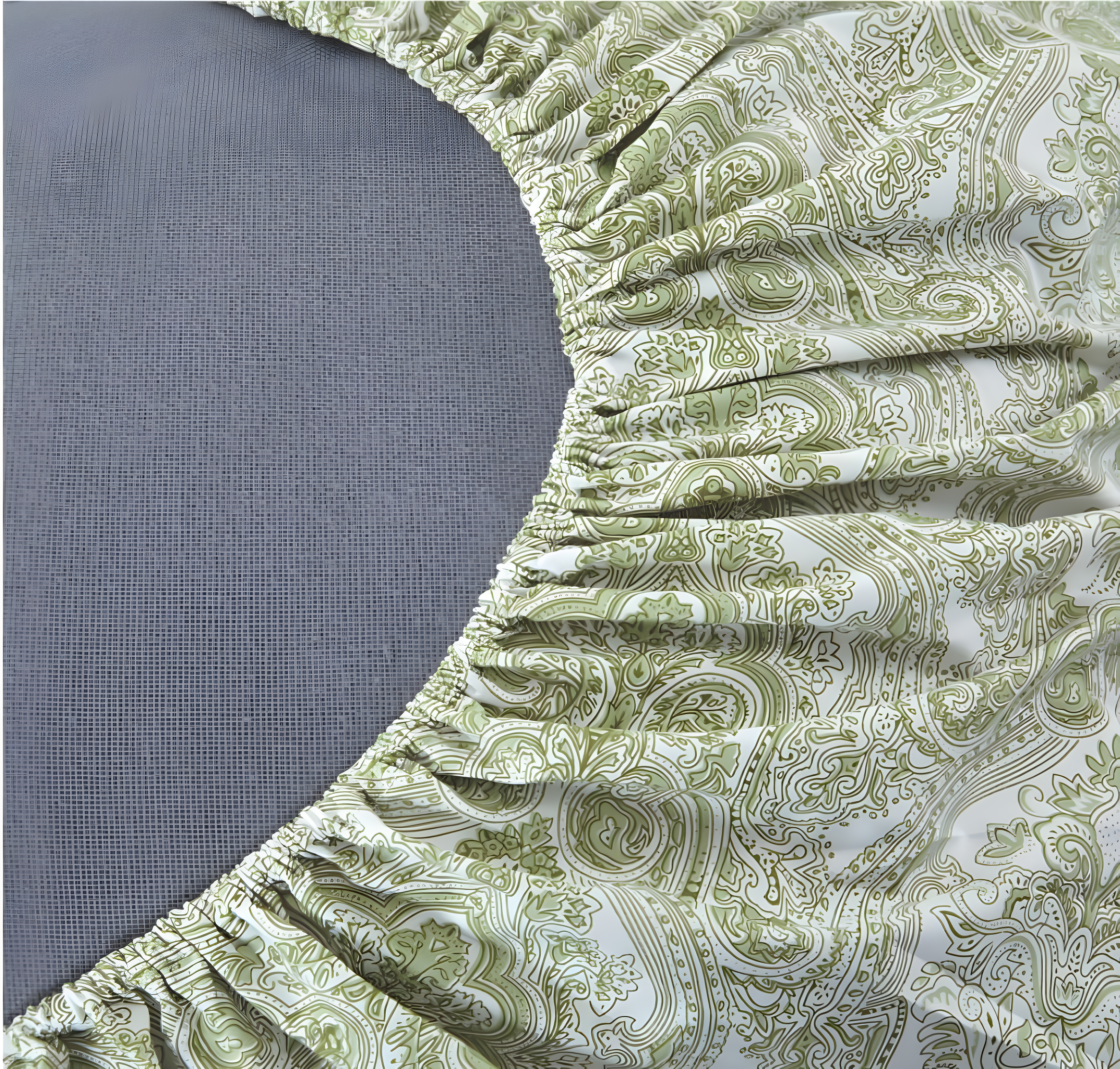 Sateen Paisley Sheet Set