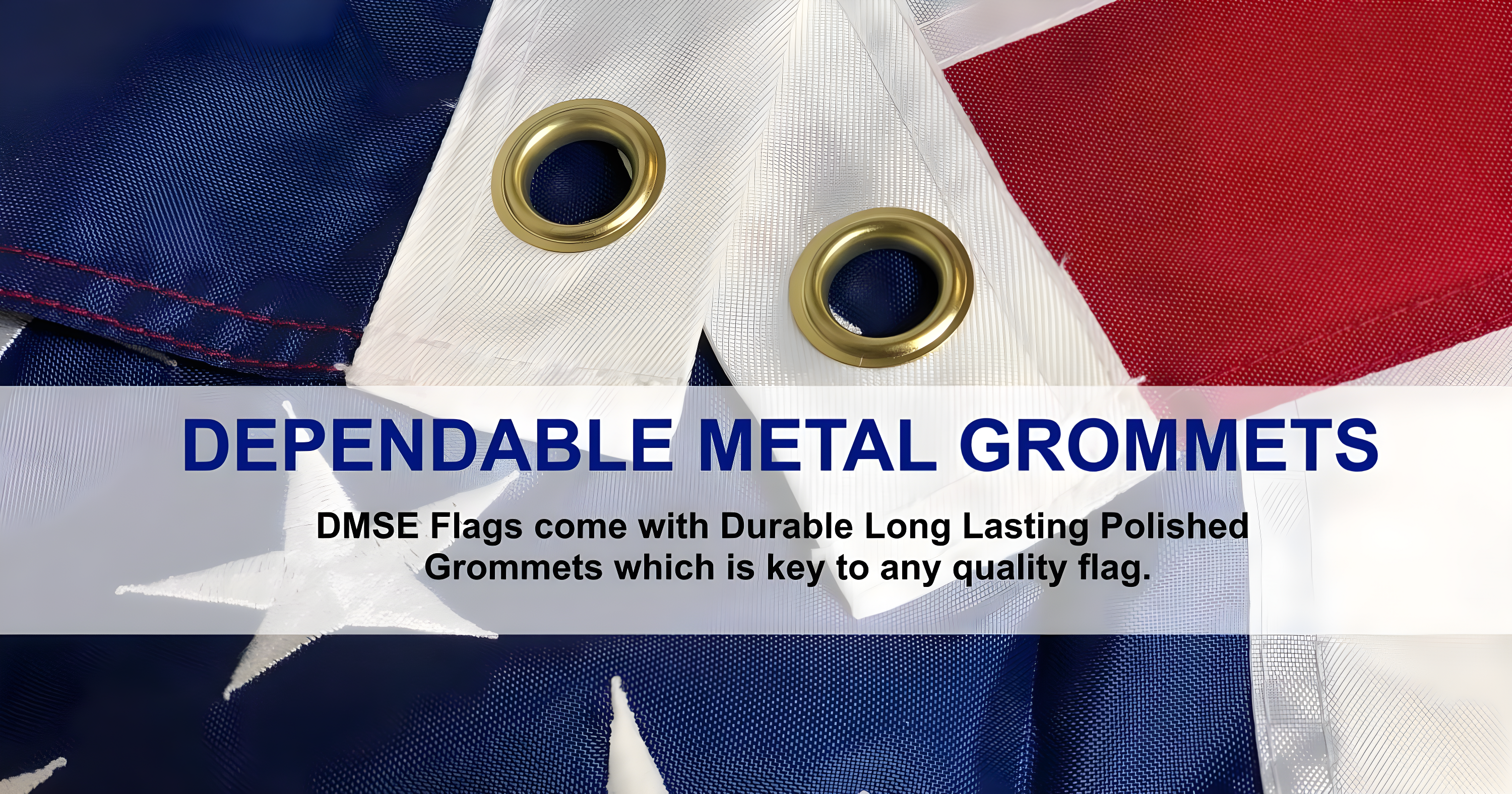 Michigan State Flag, Nylon, 3' x 5', 100% Made in USA, Canvas Header, Heavy-Duty Brass Grommets