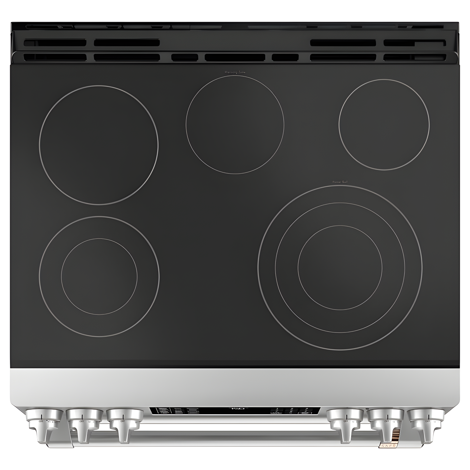 Café Café 30" 6.7 cu. ft. Smart Slide-in Electric Range with Convection and Radiant Cooktop CES750P2MS1