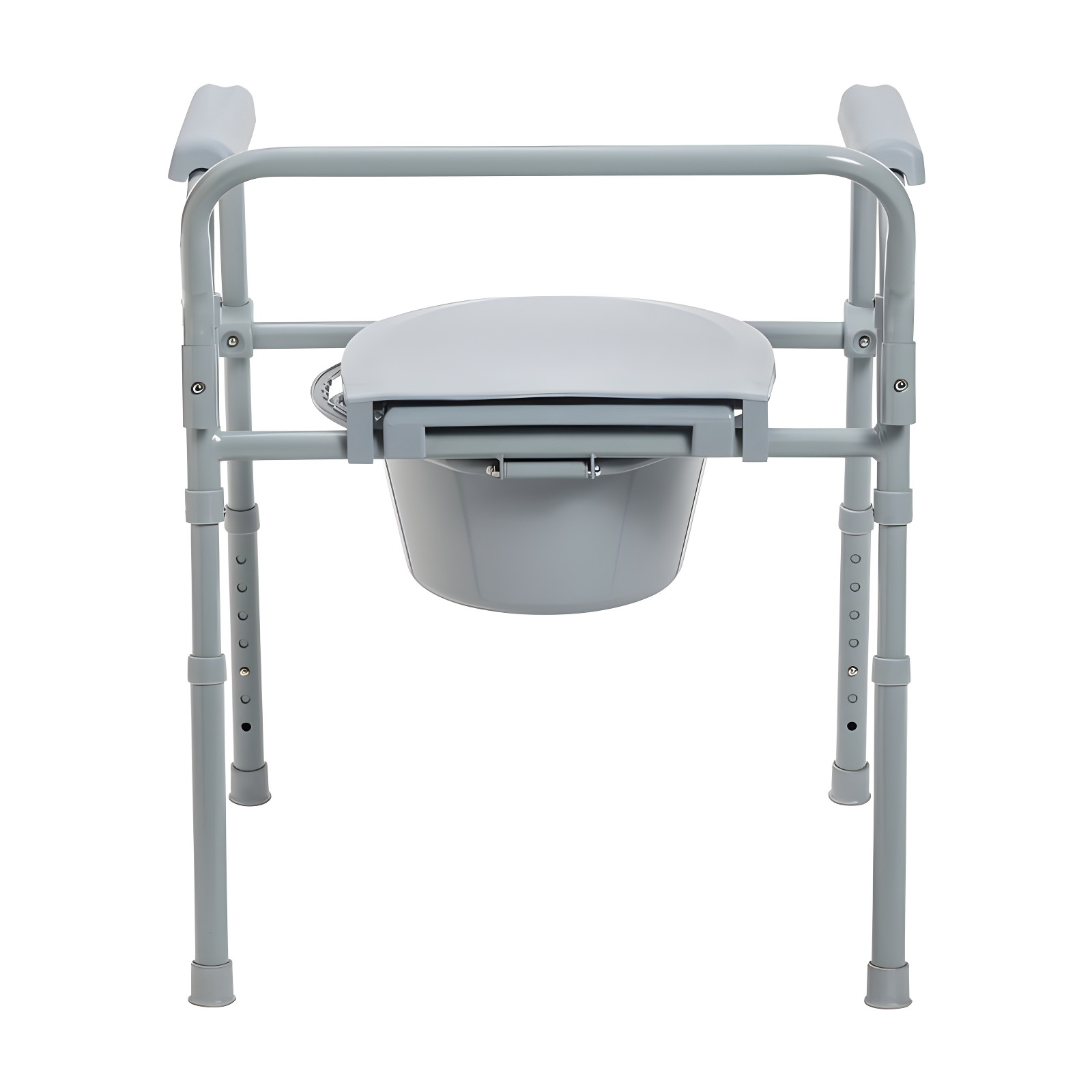 Drive Medical Steel Folding Bedside Commode