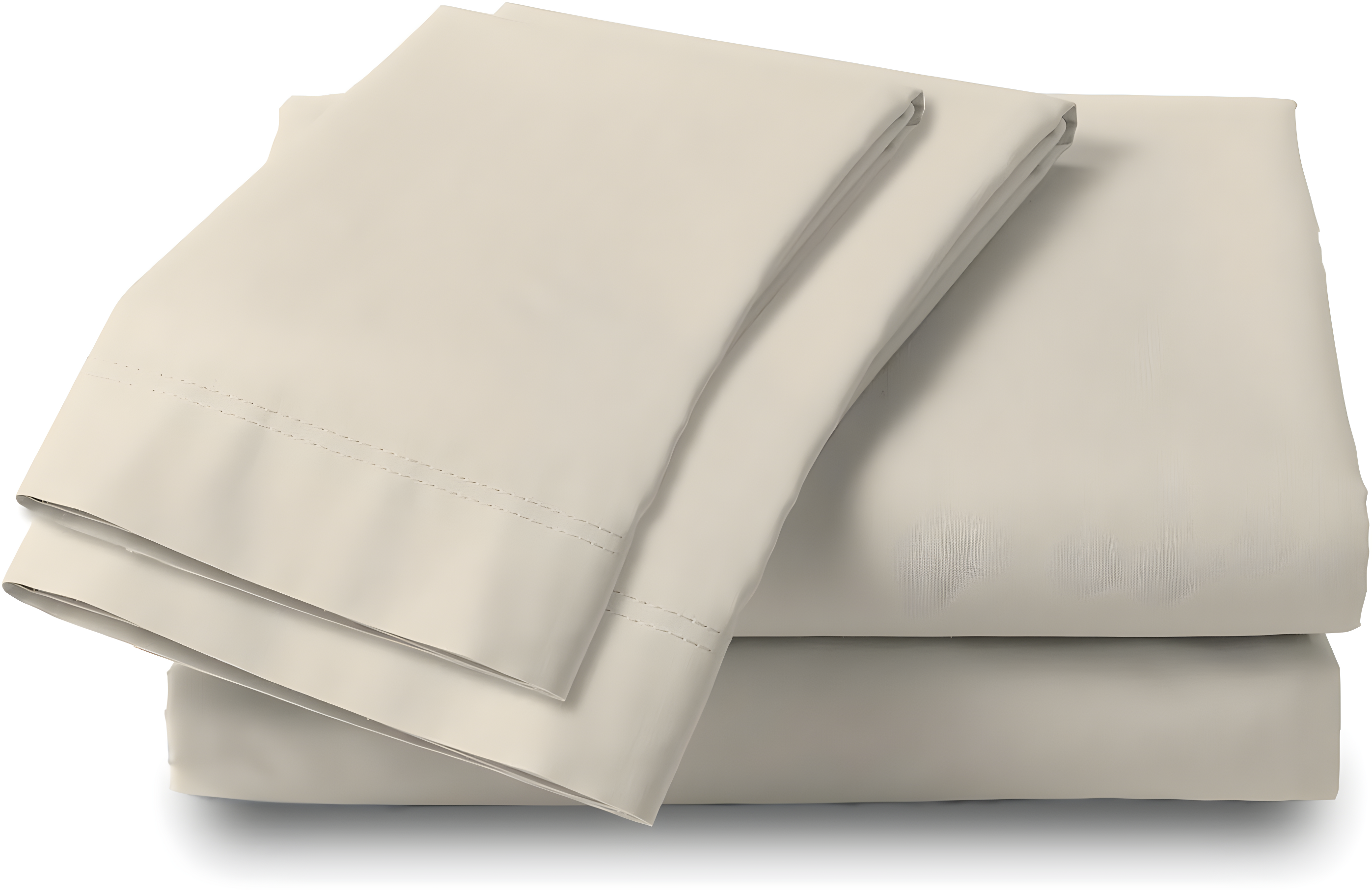 Color Sense 100% Cotton Lightweight Percale Weave Sheet Set