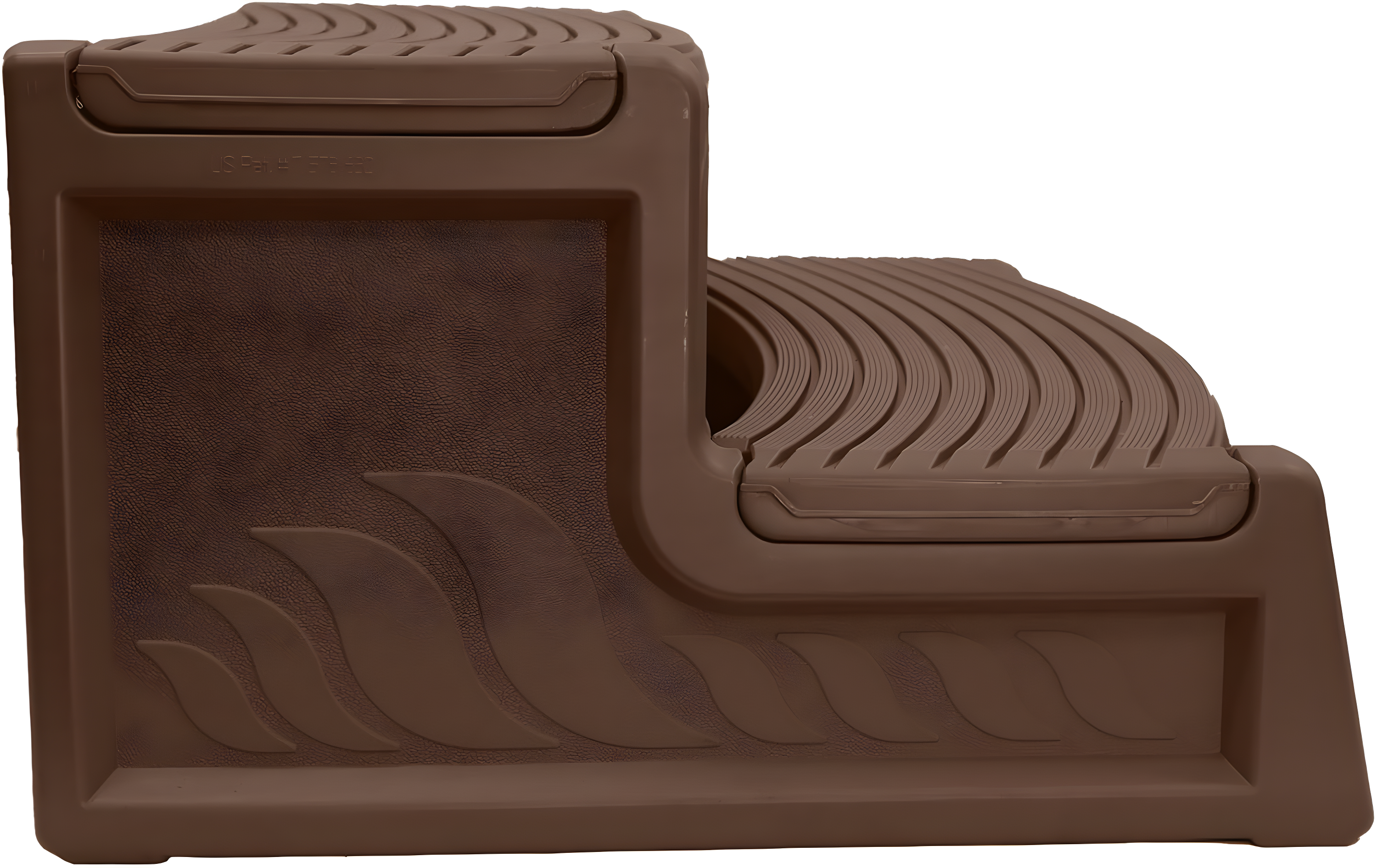Confer Plastics Handi-Step Spa Hot Tub Stairs for Straight & Curved Spas