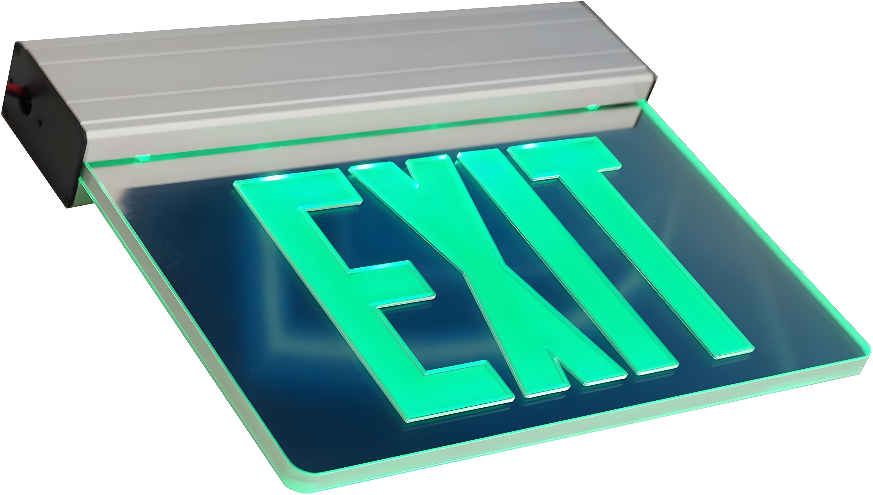 NICOR Lighting Recessed Edge-Lit LED Exit Sign | Wayfair