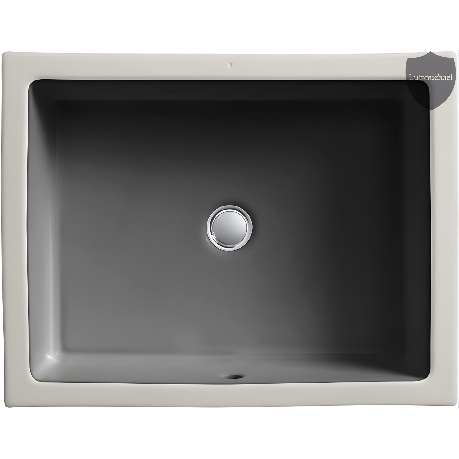 Verticyl Rectangular Undermount Bathroom Sink with Overflow