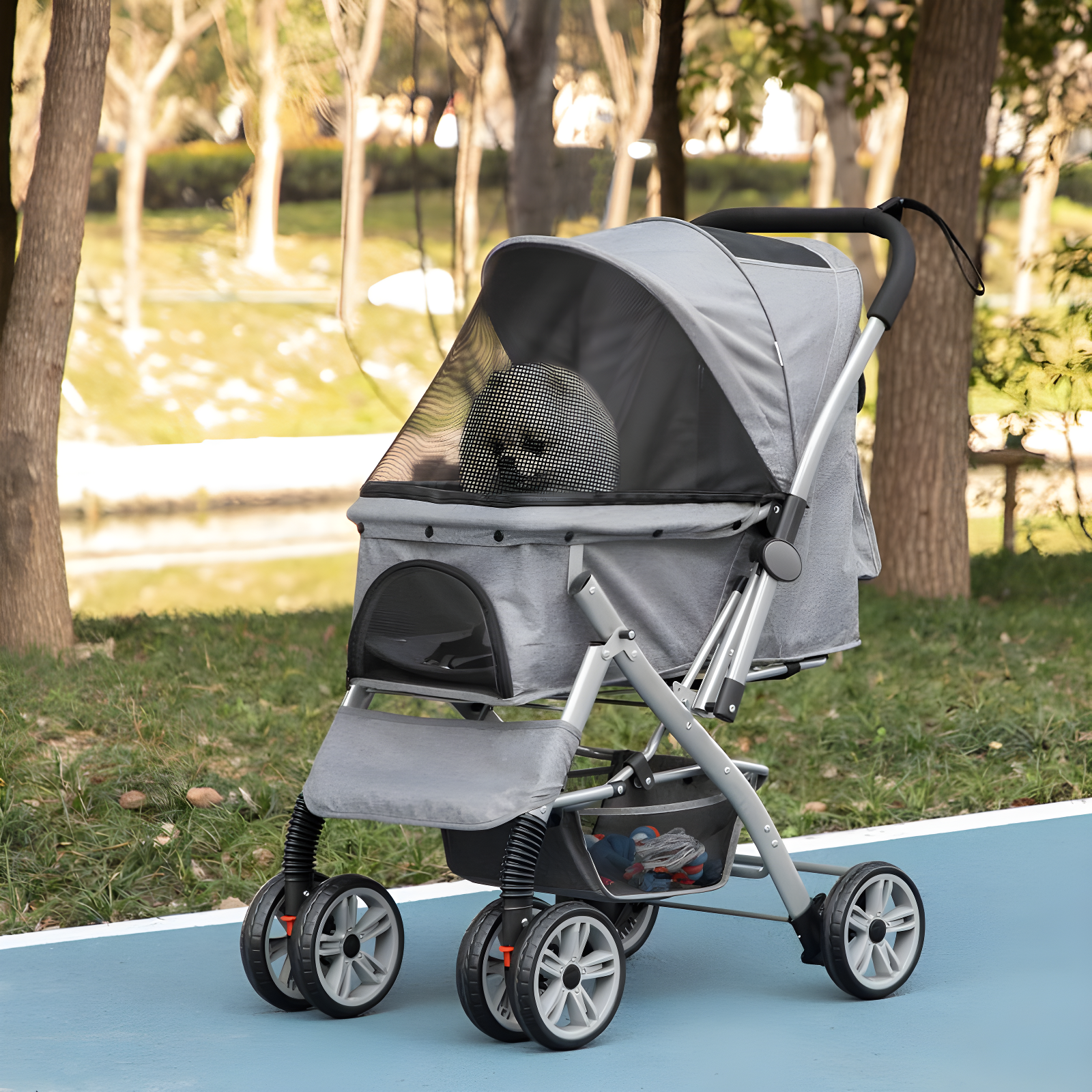 Erie Foldable Pet Stroller