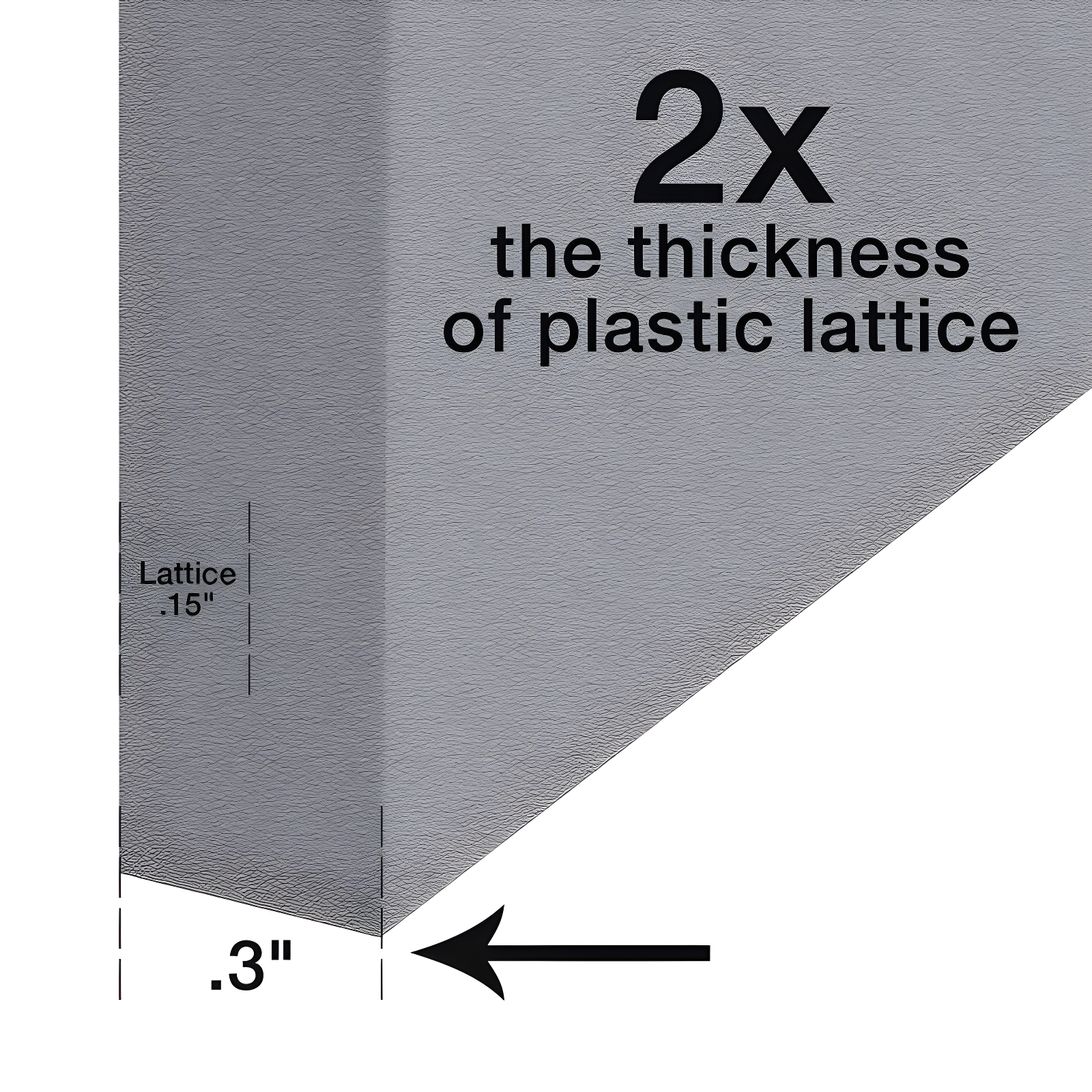 Barrette Outdoor Living 2 ft. x 4 ft. Fretwork Decorative Screen