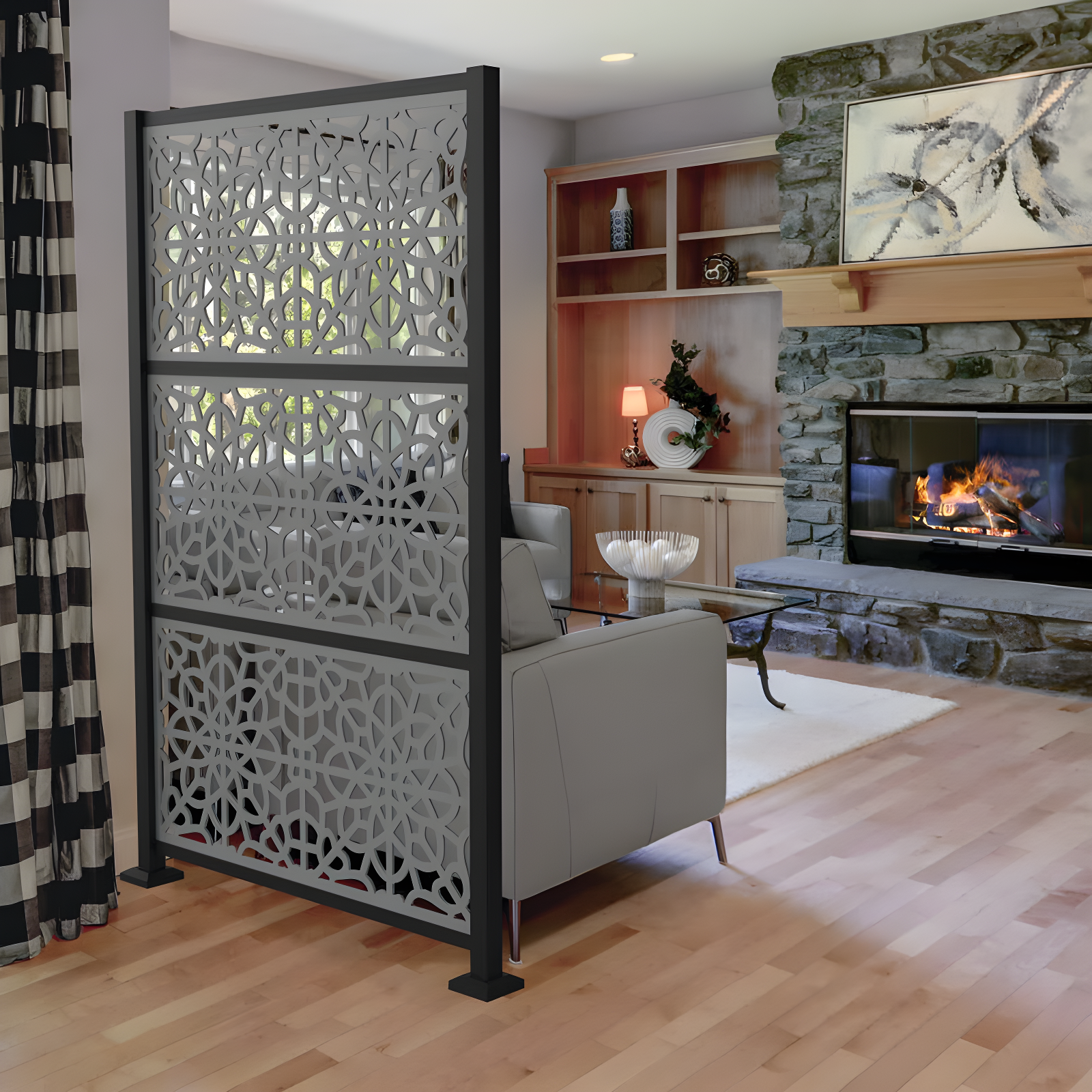 Barrette Outdoor Living 2 ft. x 4 ft. Fretwork Decorative Screen