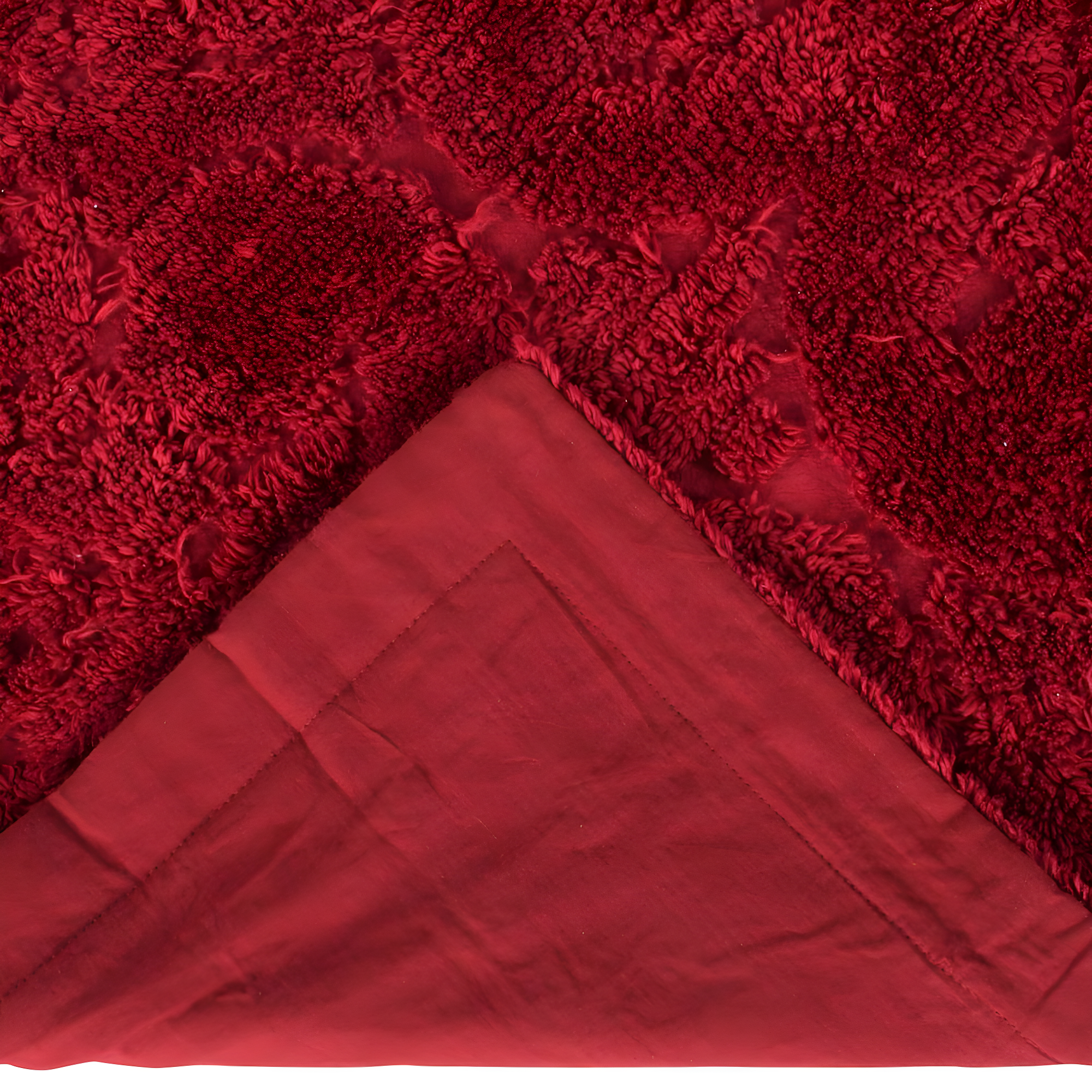 Better Trends Ashton Collection 100% Cotton Chenille Tufted Pillow Sham with Medallion Pattern, Machine Washable Pillow Cover for All Season