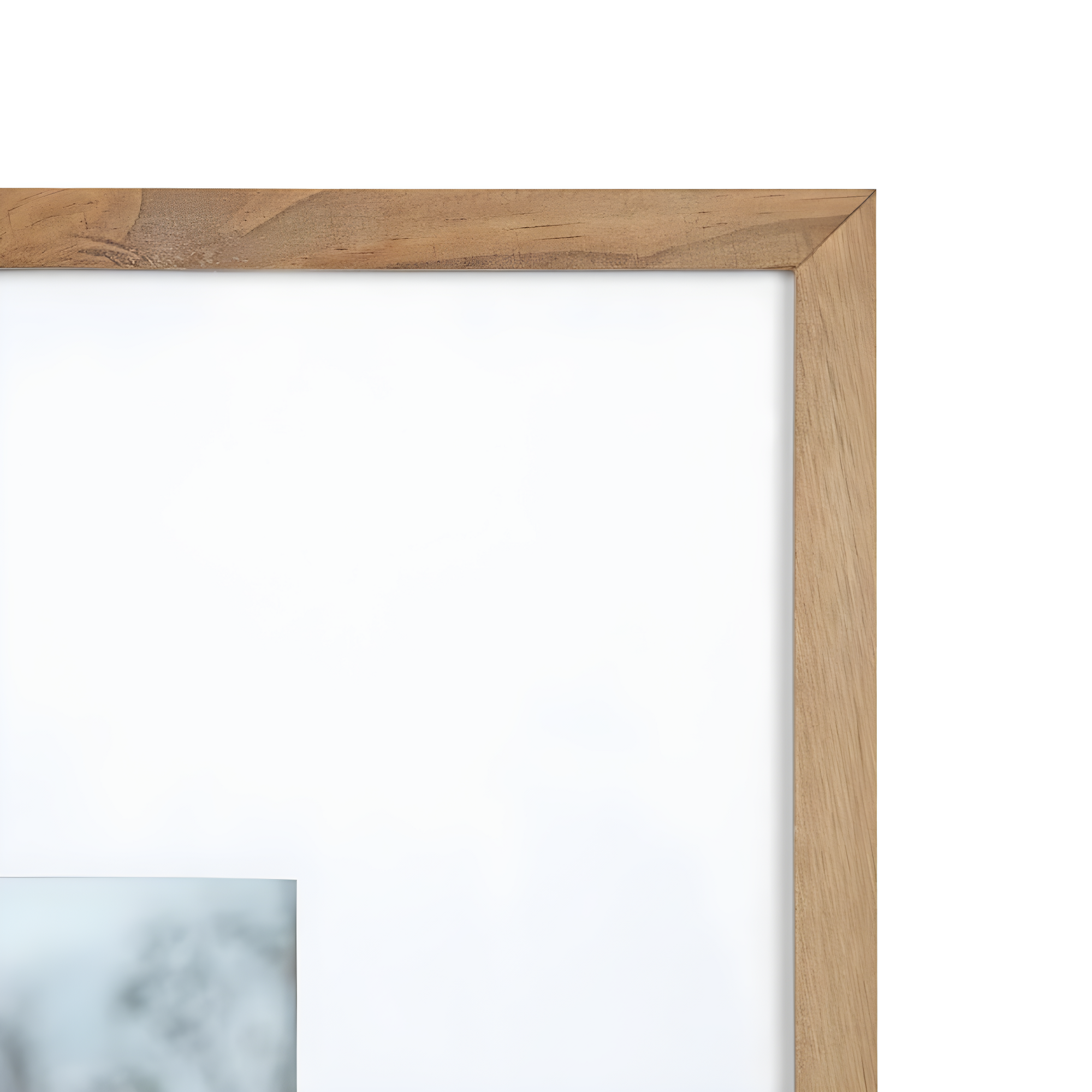 Kate and Laurel Gallery Transitional Frame Set, Set of 5, Rustic Brown, Sophisticated Picture Frame Collage With Multiple Sizes Included
