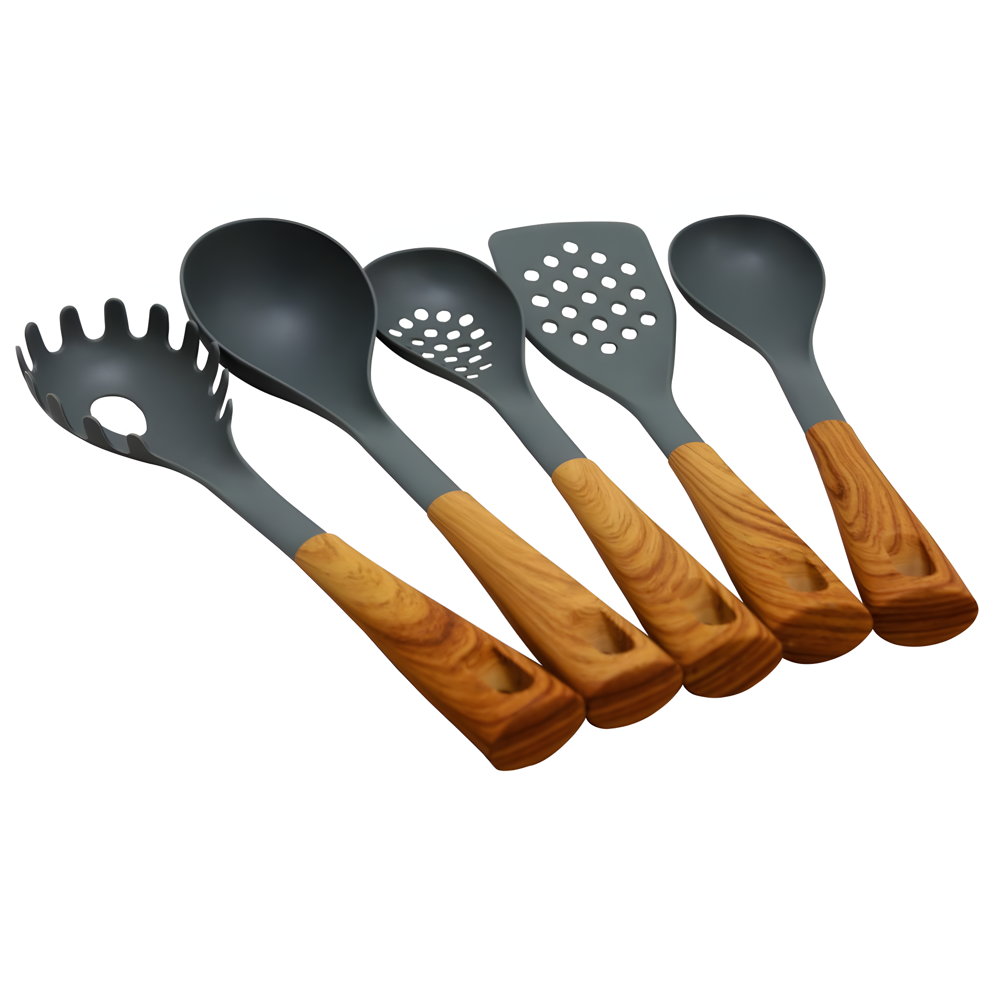 Oster Oster 5-Piece Everwood Kitchen Utensil Set