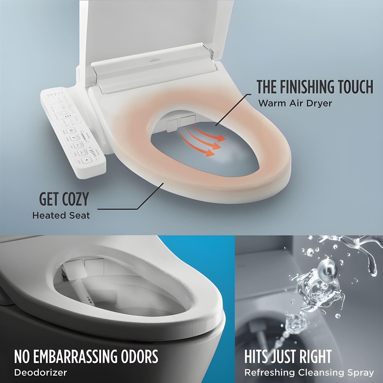 Washlet® C2 Electronic Toilet Elongated Bidet Seat