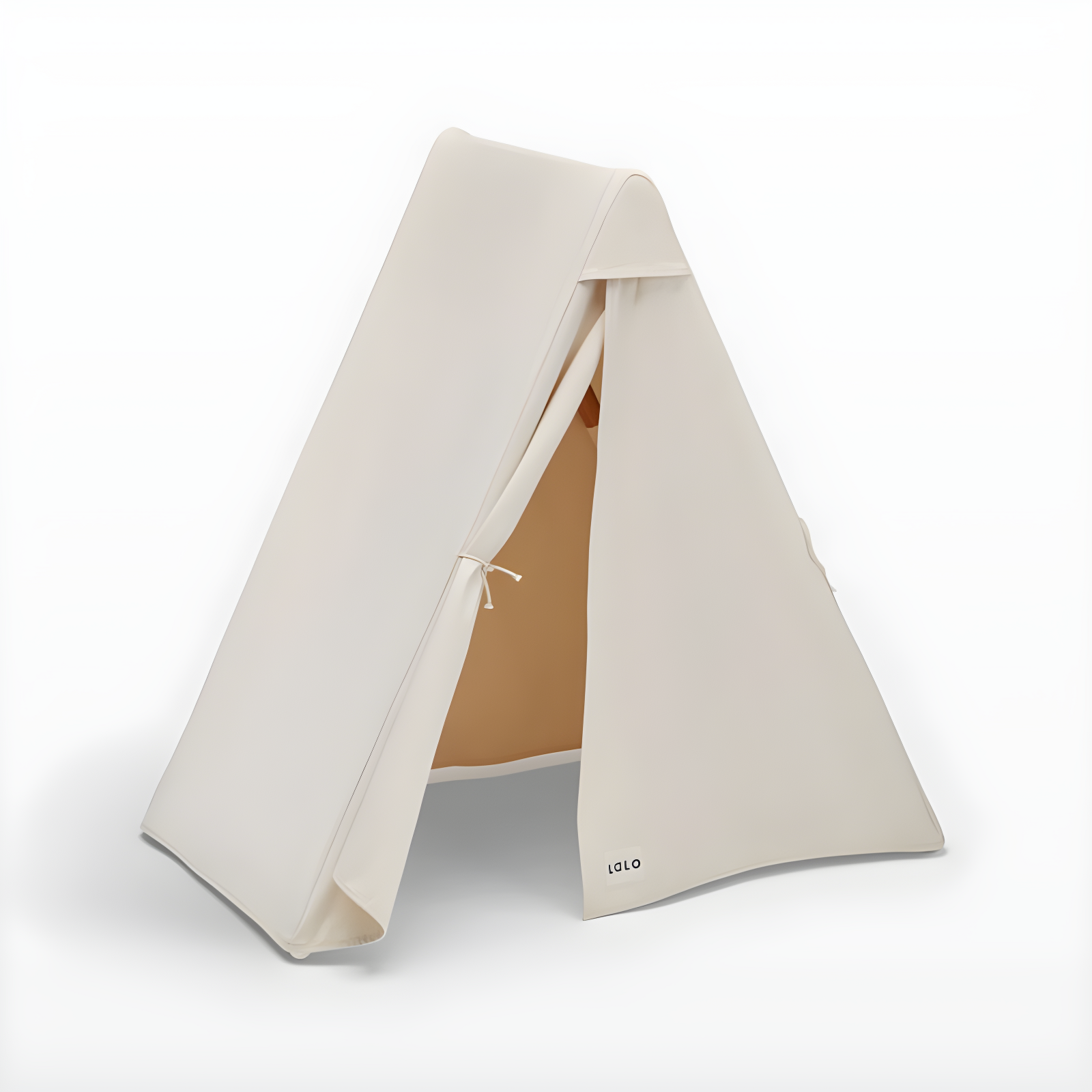 Lalo White Wood and Canvas Toddler Play Tent